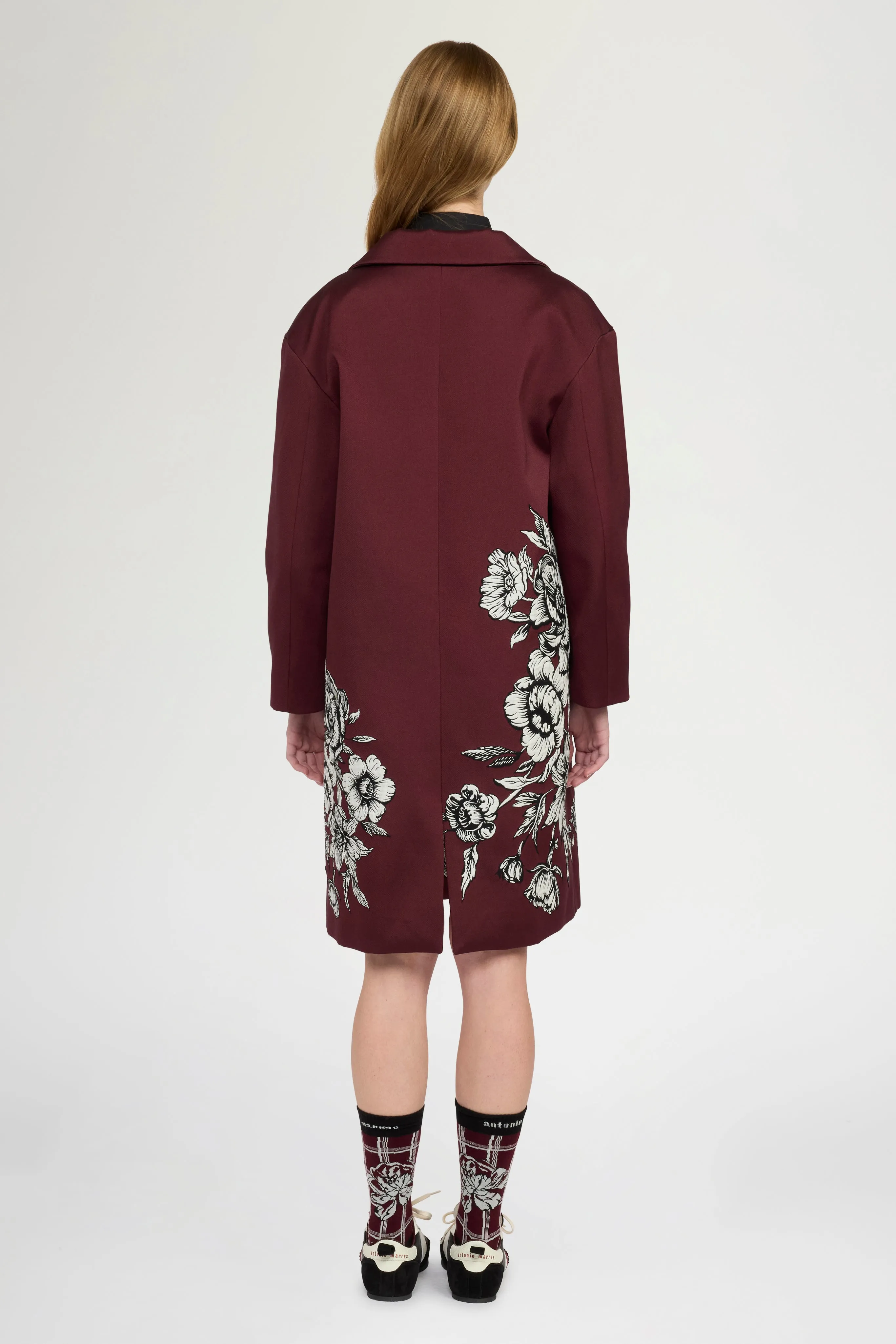 Floral Jacquard Coat sold by Antonio Marras product image thumbnail 3