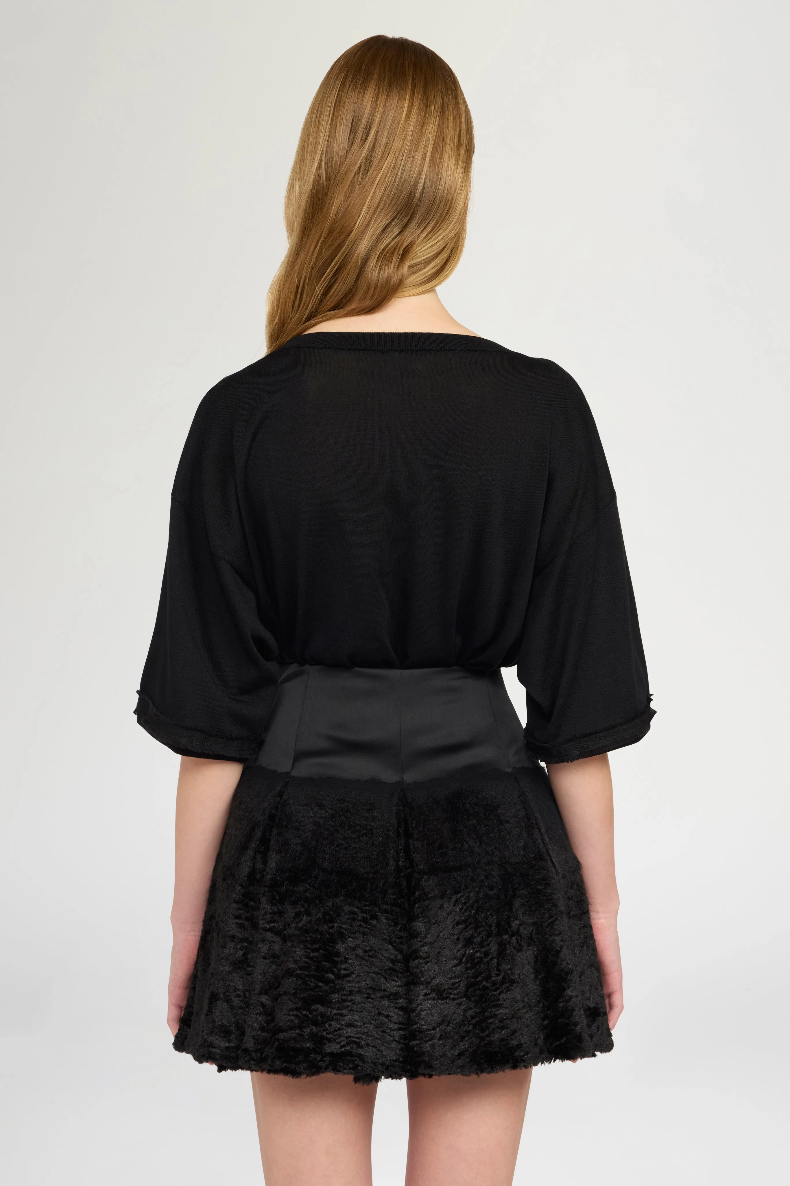 Silk-Cotton Knit T-Shirt sold by Antonio Marras product image thumbnail 4