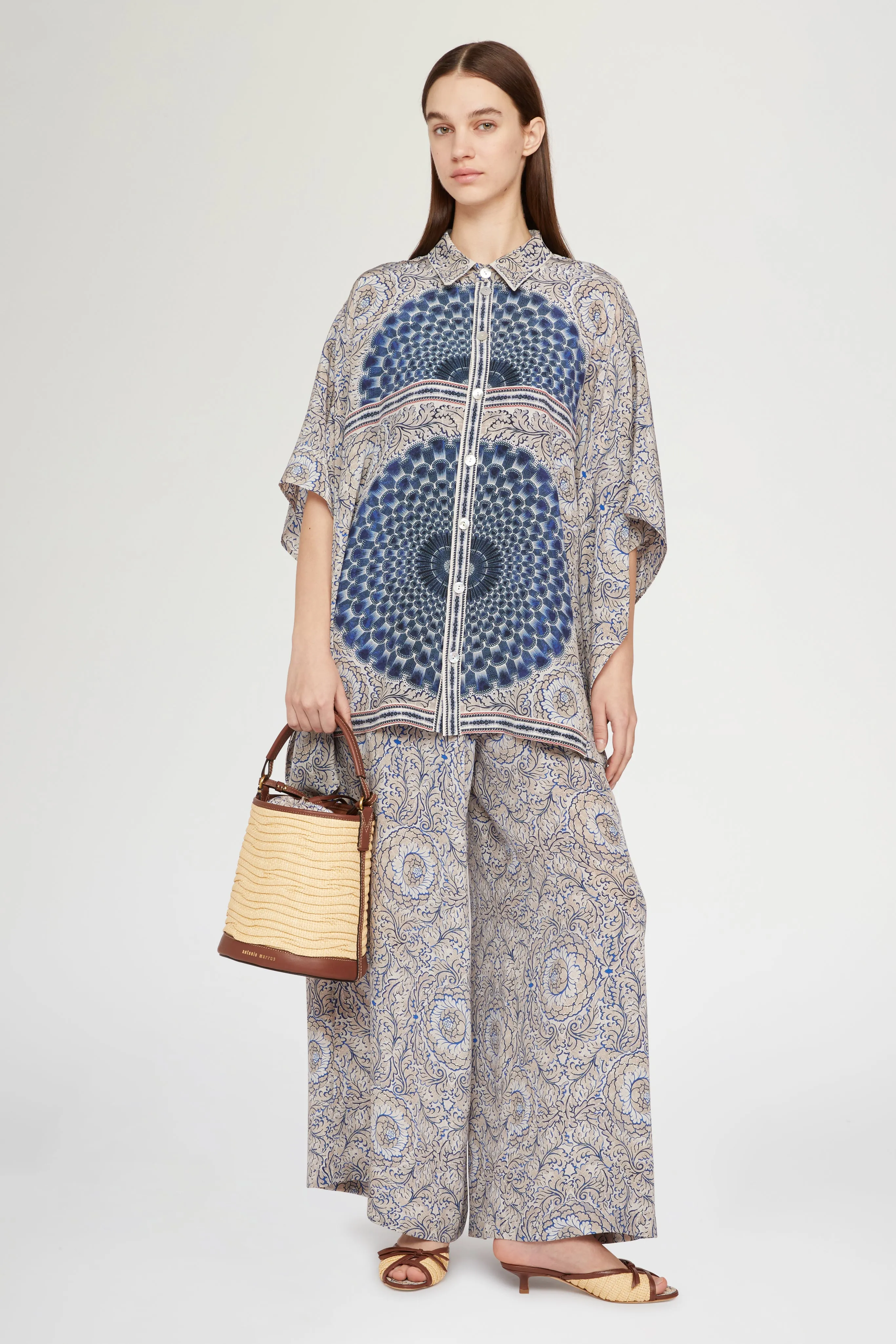 Cotton Shirt with Mandala Print sold by Antonio Marras product image thumbnail 2