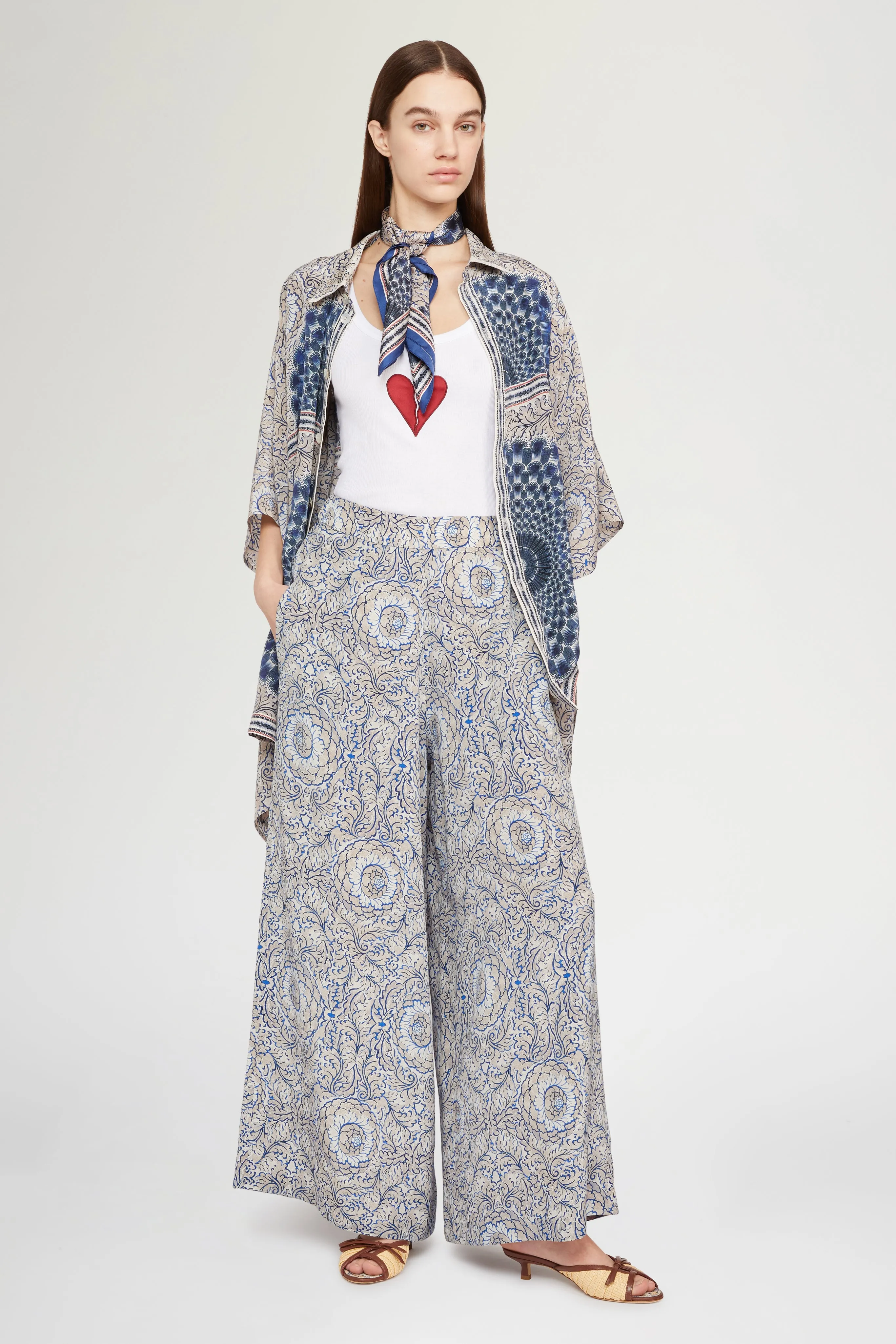 Cotton Pants with Mandala Print sold by Antonio Marras product image thumbnail 2