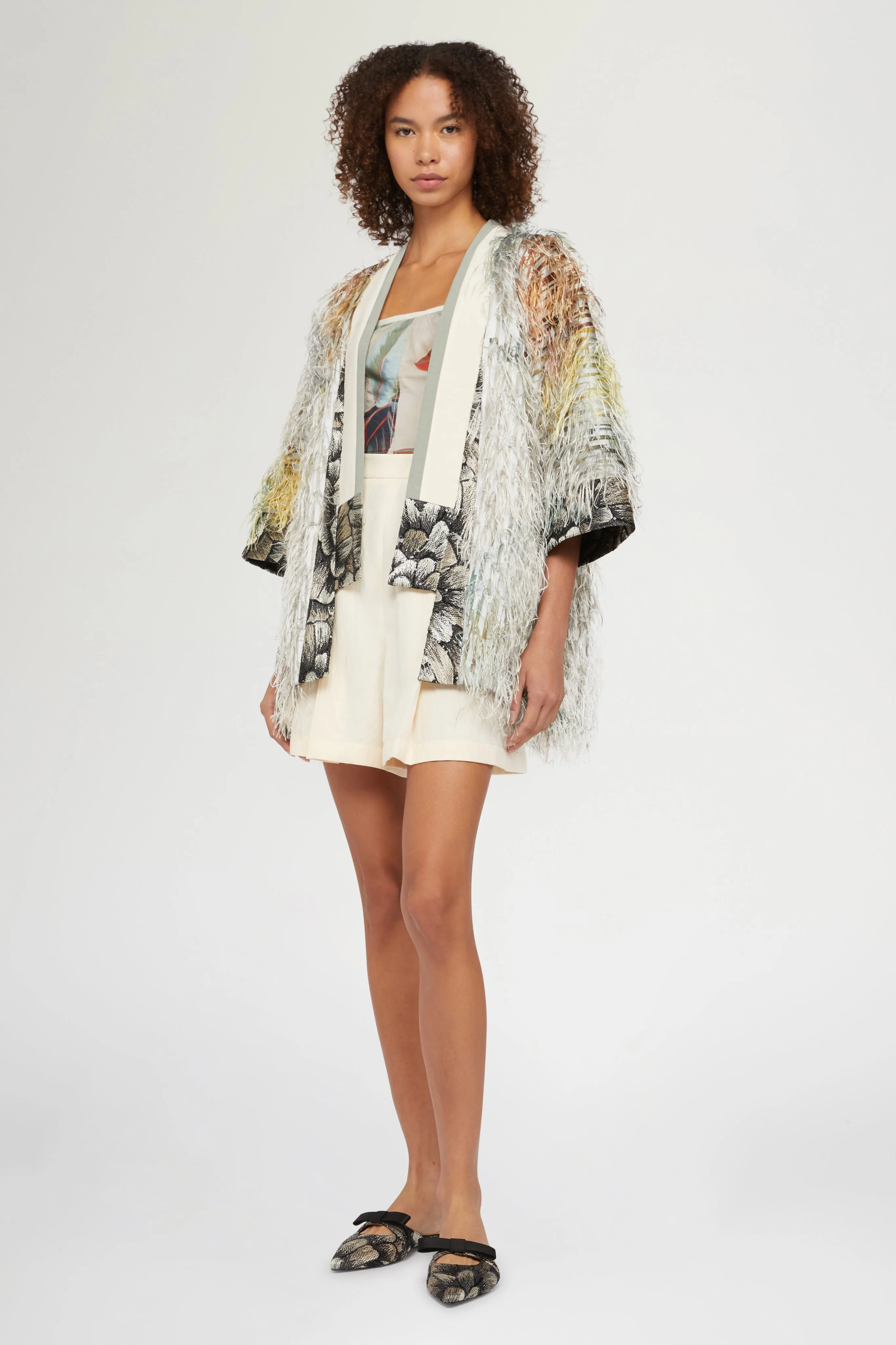 Kimono with Feathers sold by Antonio Marras product image thumbnail 2