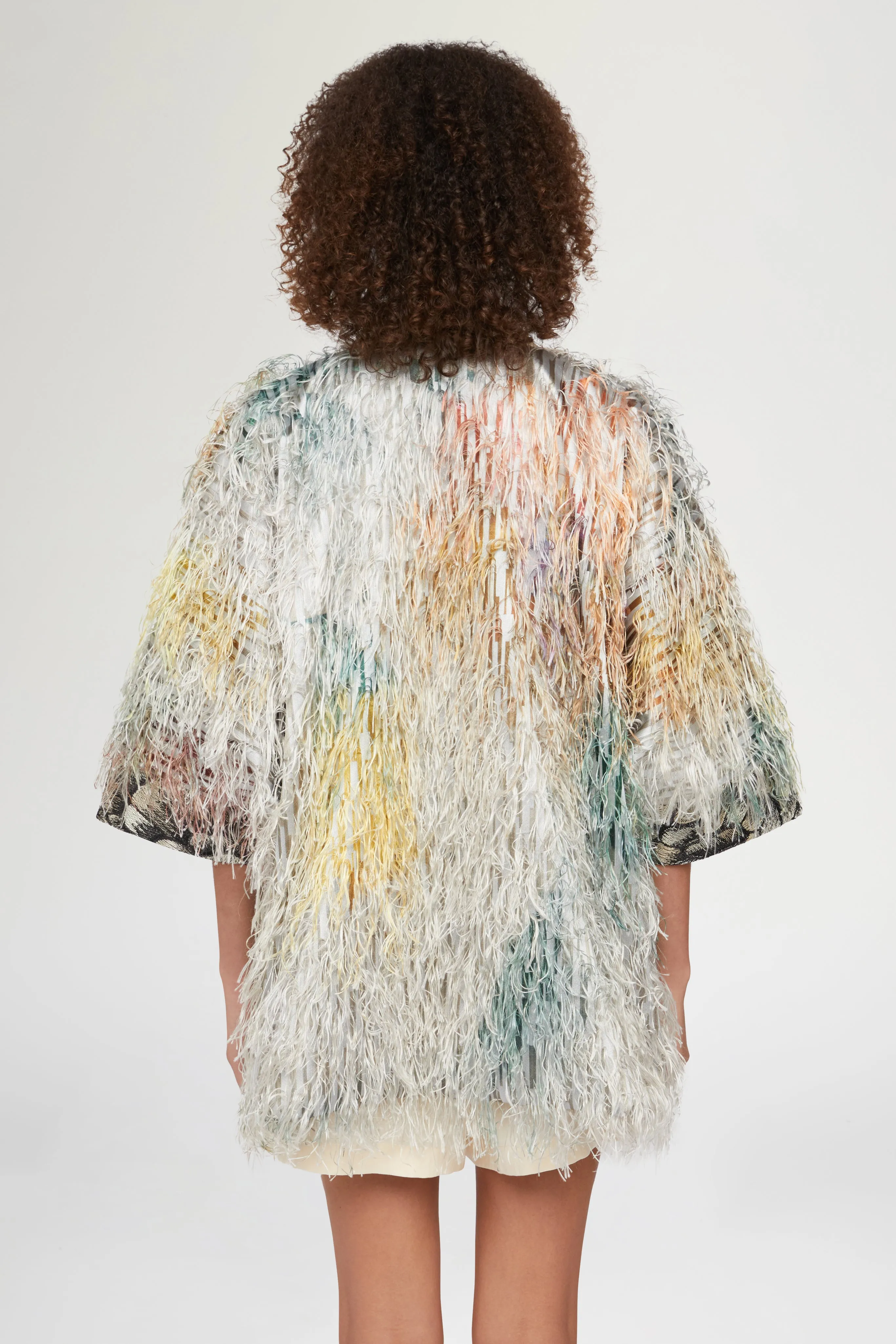 Kimono with Feathers sold by Antonio Marras product image thumbnail 5