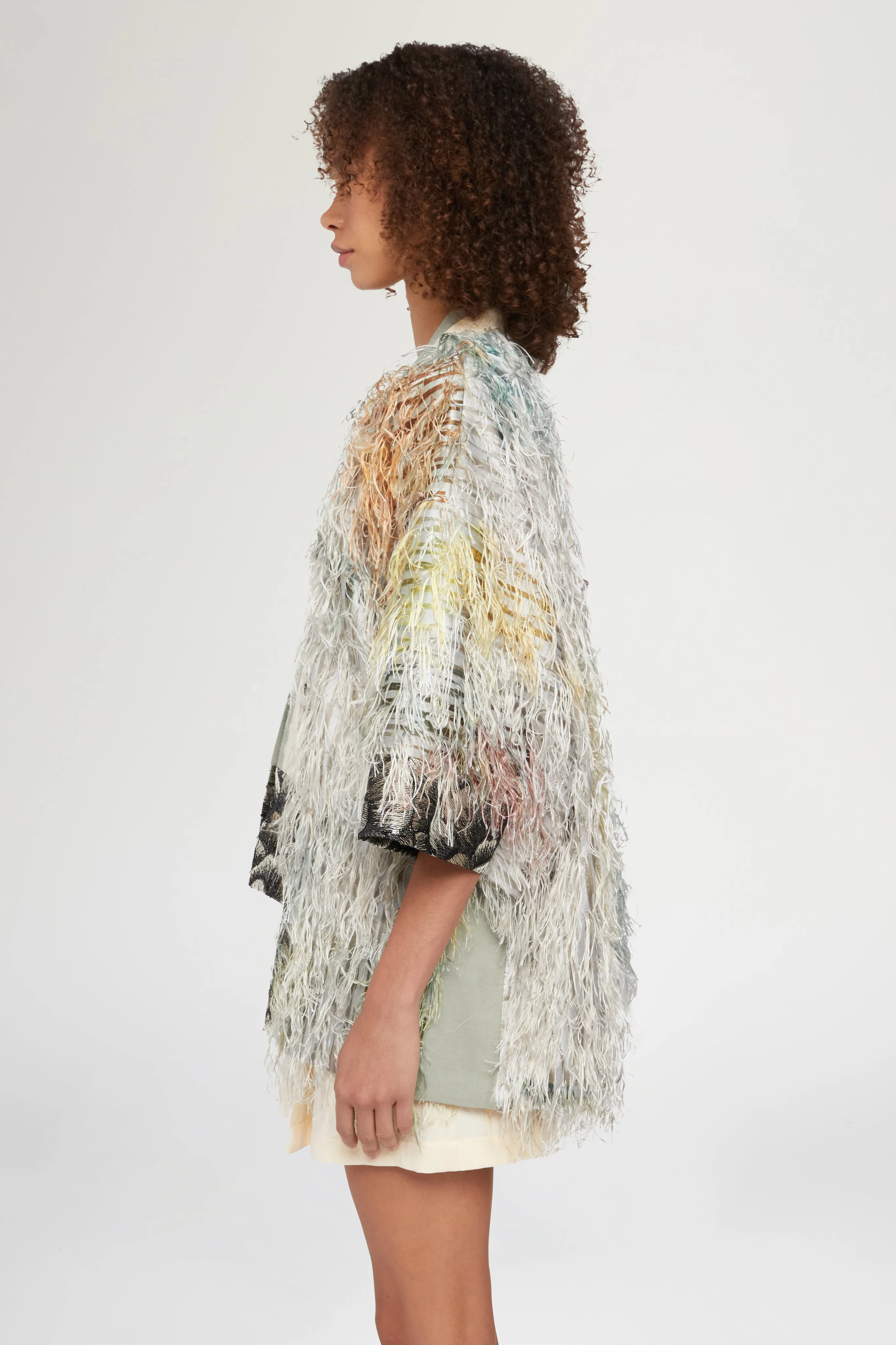 Kimono with Feathers sold by Antonio Marras product image thumbnail 4