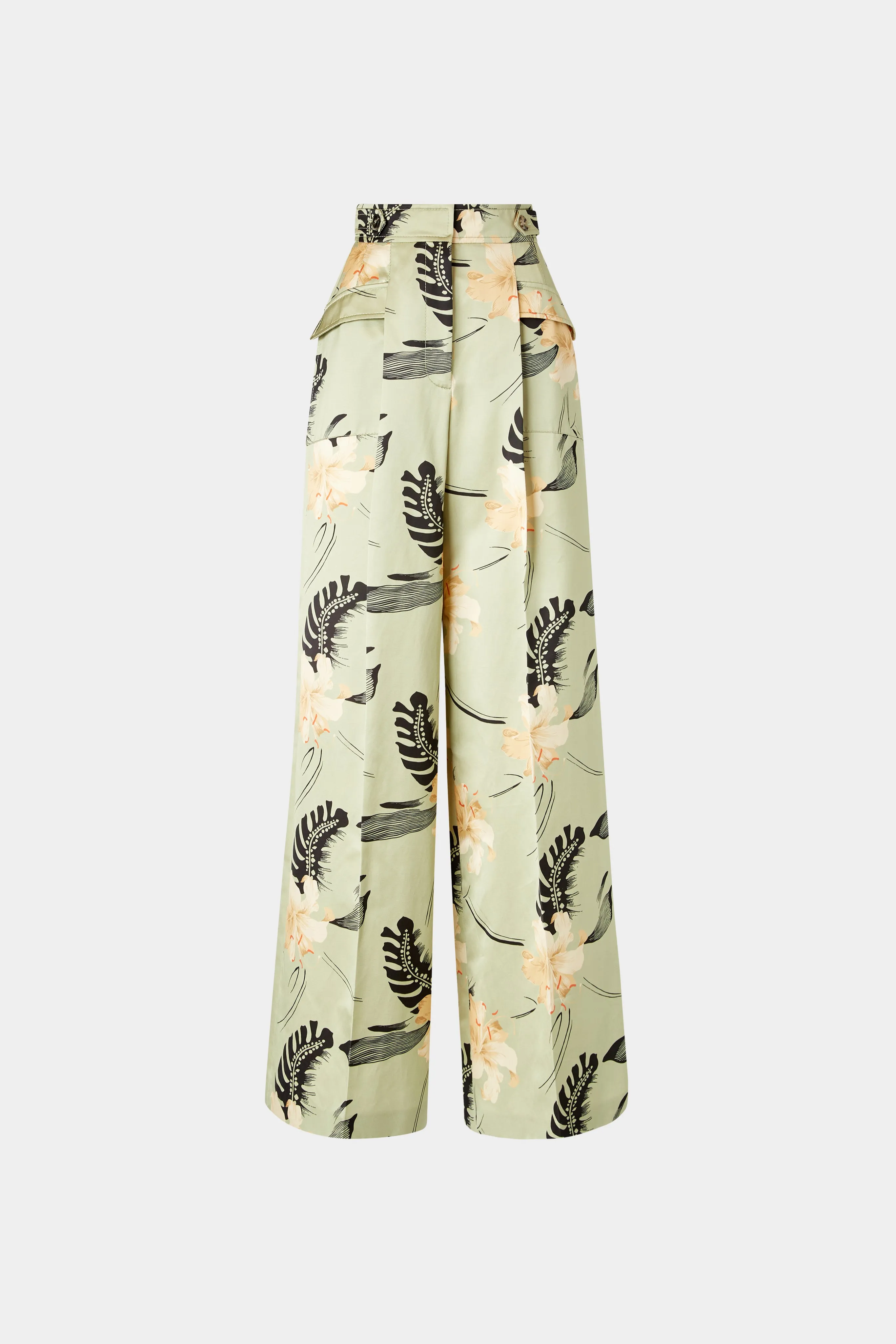 Palazzo Pants Ibiscus Print sold by Antonio Marras