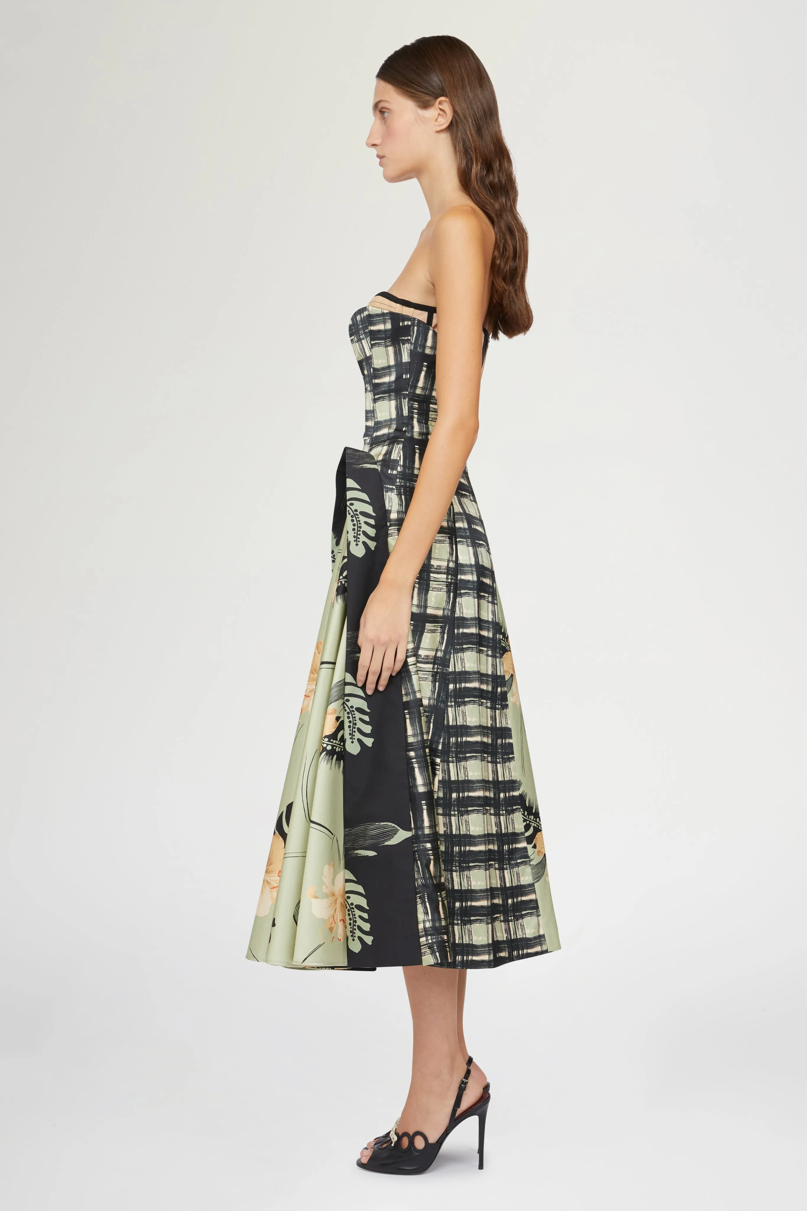 Bustier Dress Ibiscus Print sold by Antonio Marras product image thumbnail 4