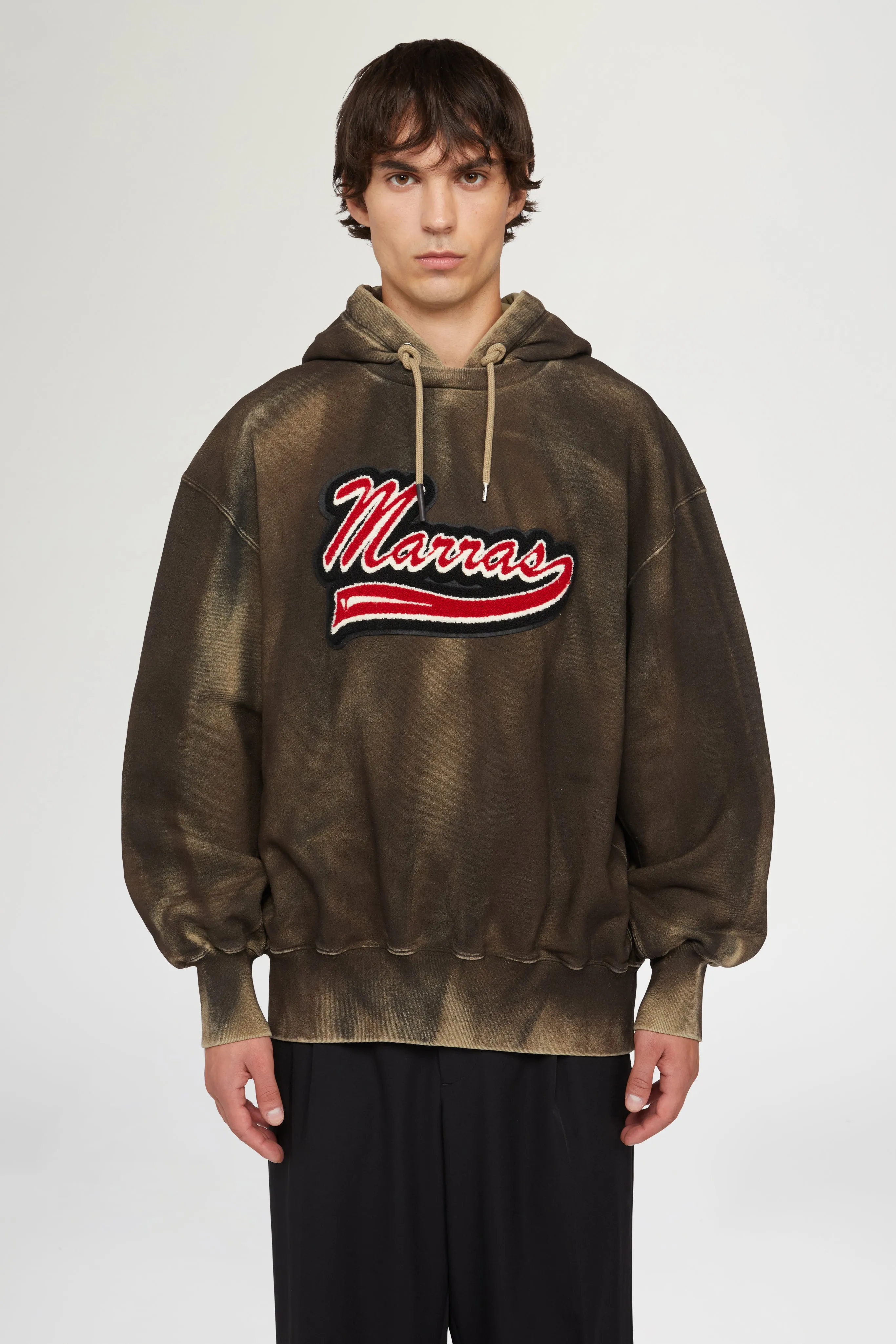 Washed Brown Hoodie sold by Antonio Marras product image thumbnail 3