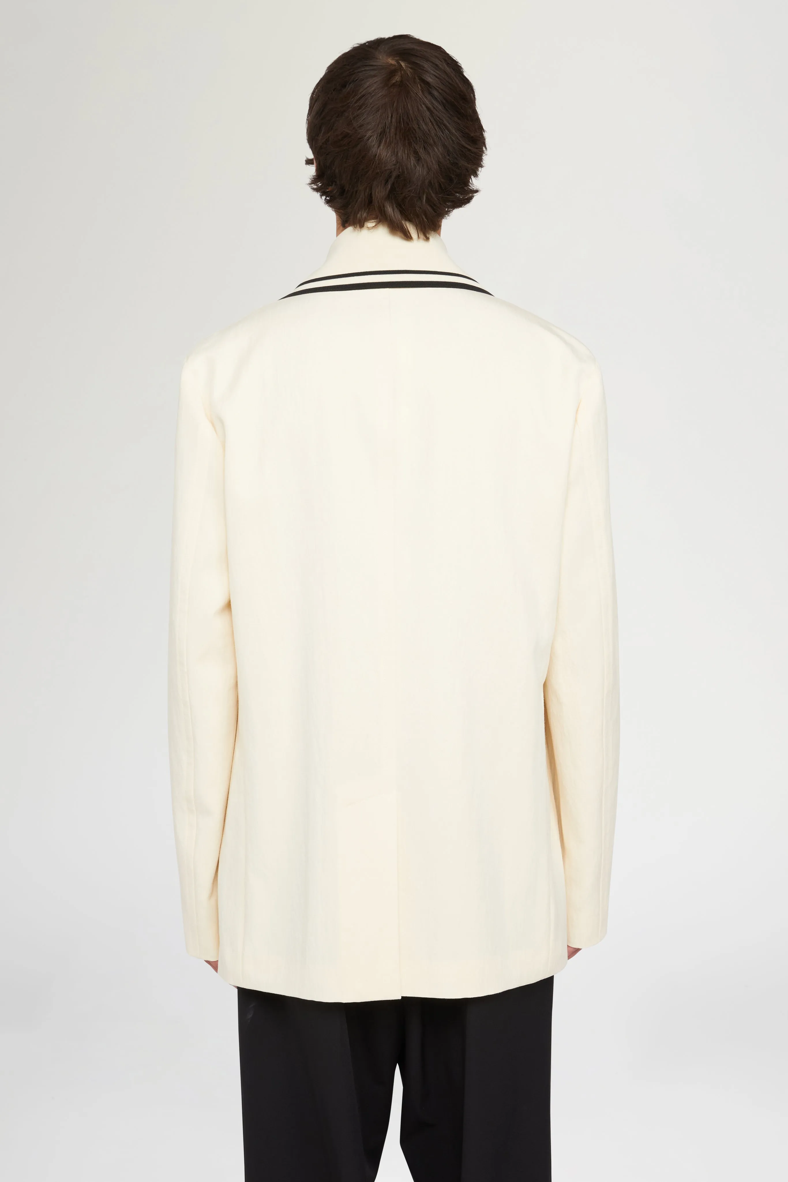 Cream Double-Breasted Coat sold by Antonio Marras product image thumbnail 5