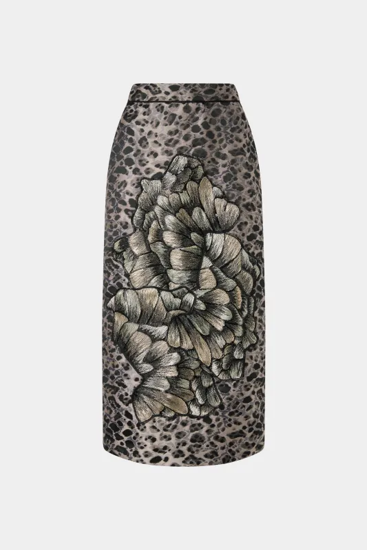 Midi Skirt Animalier Print sold by Antonio Marras
