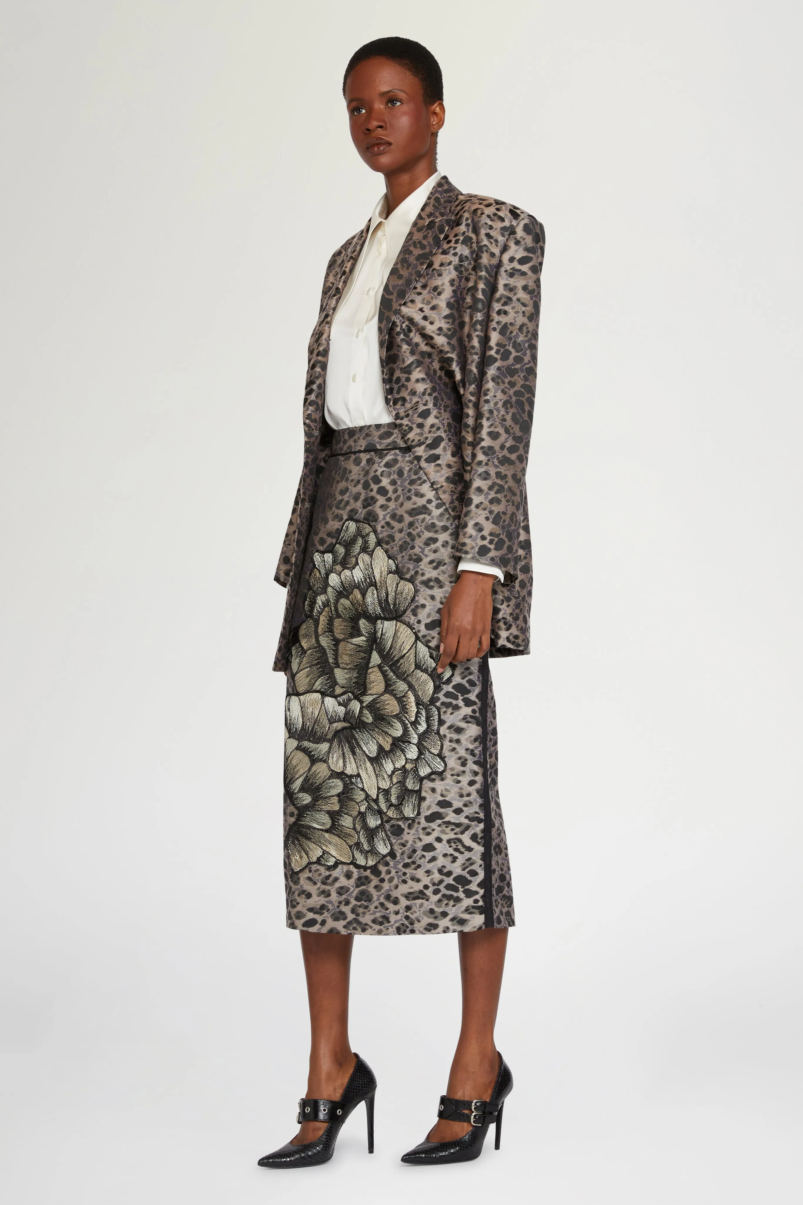 Midi Skirt Animalier Print sold by Antonio Marras product image thumbnail 2