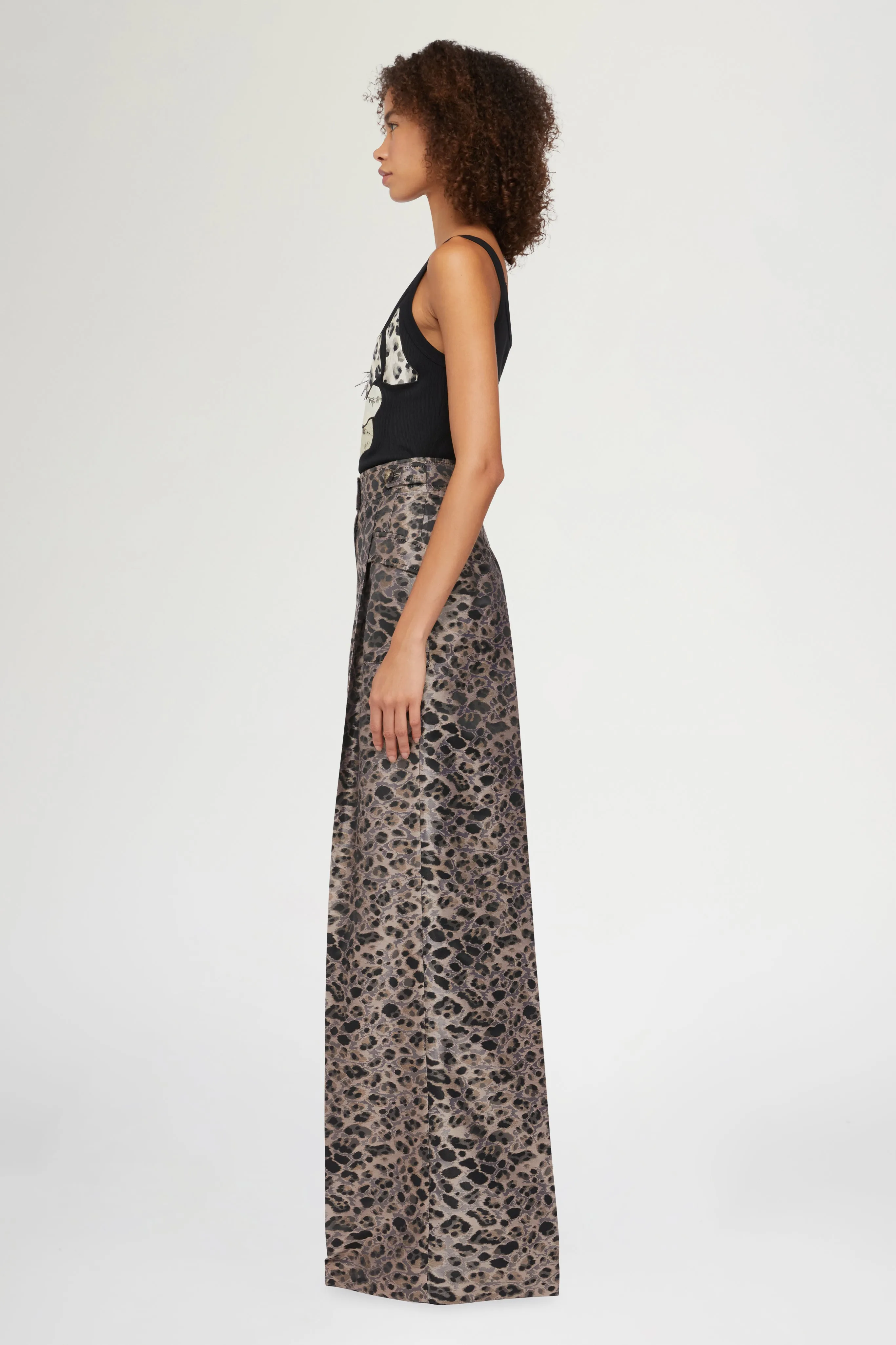 Palazzo Pants Animalier Print sold by Antonio Marras product image thumbnail 4