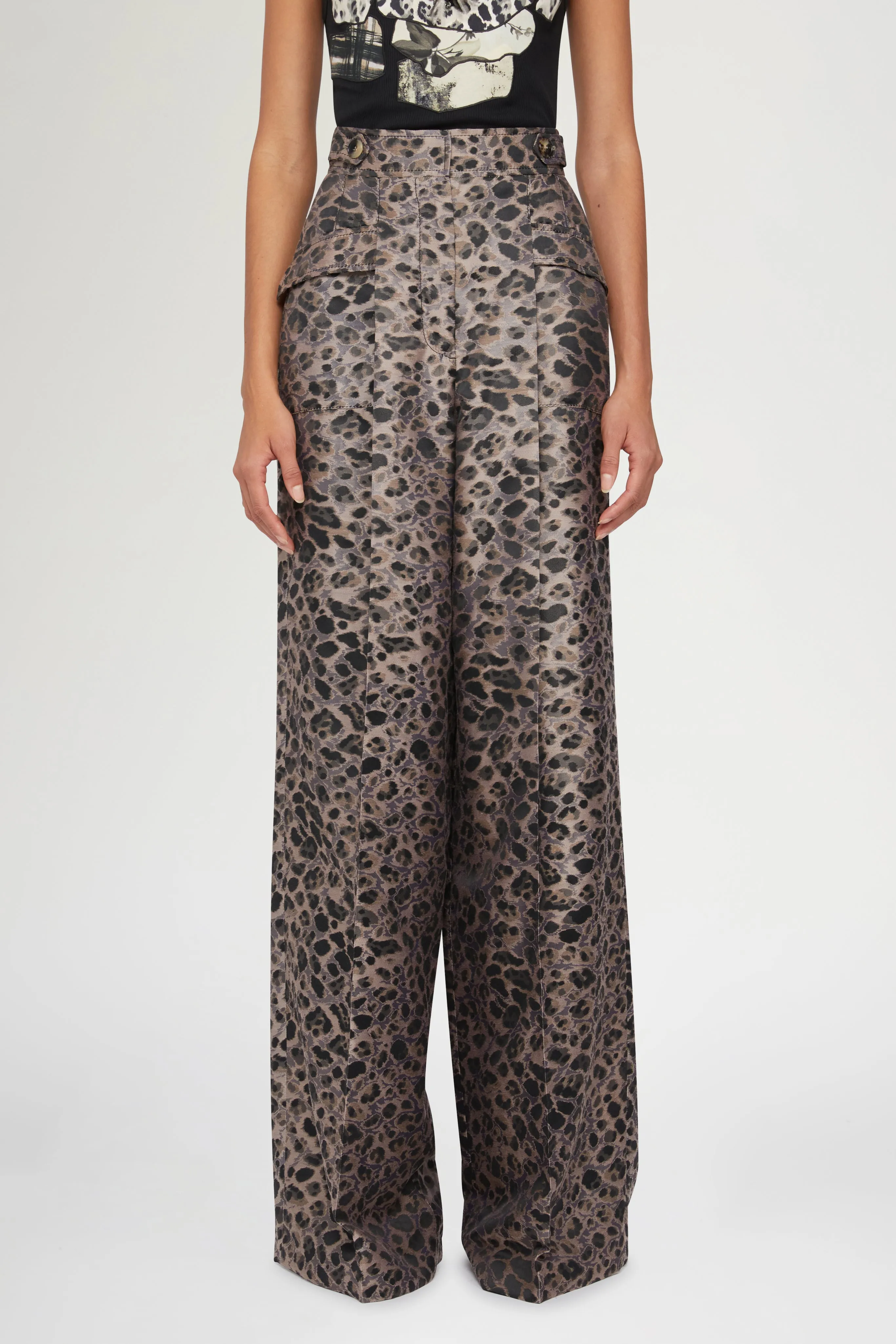 Palazzo Pants Animalier Print sold by Antonio Marras product image thumbnail 3