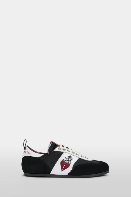 Black LolLove Sneakers made by Antonio Marras