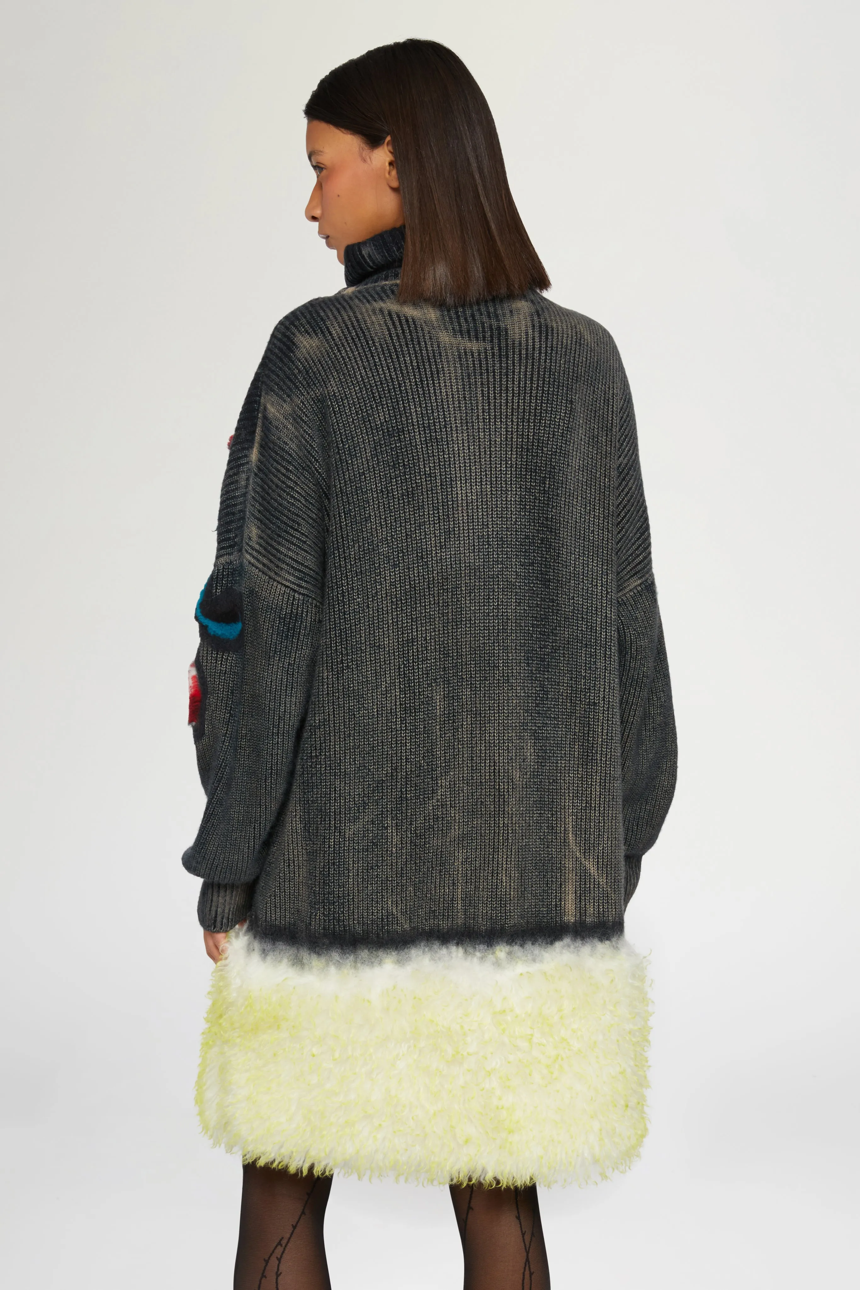 Oversized Floral Intarsia Sweater sold by Antonio Marras product image thumbnail 3