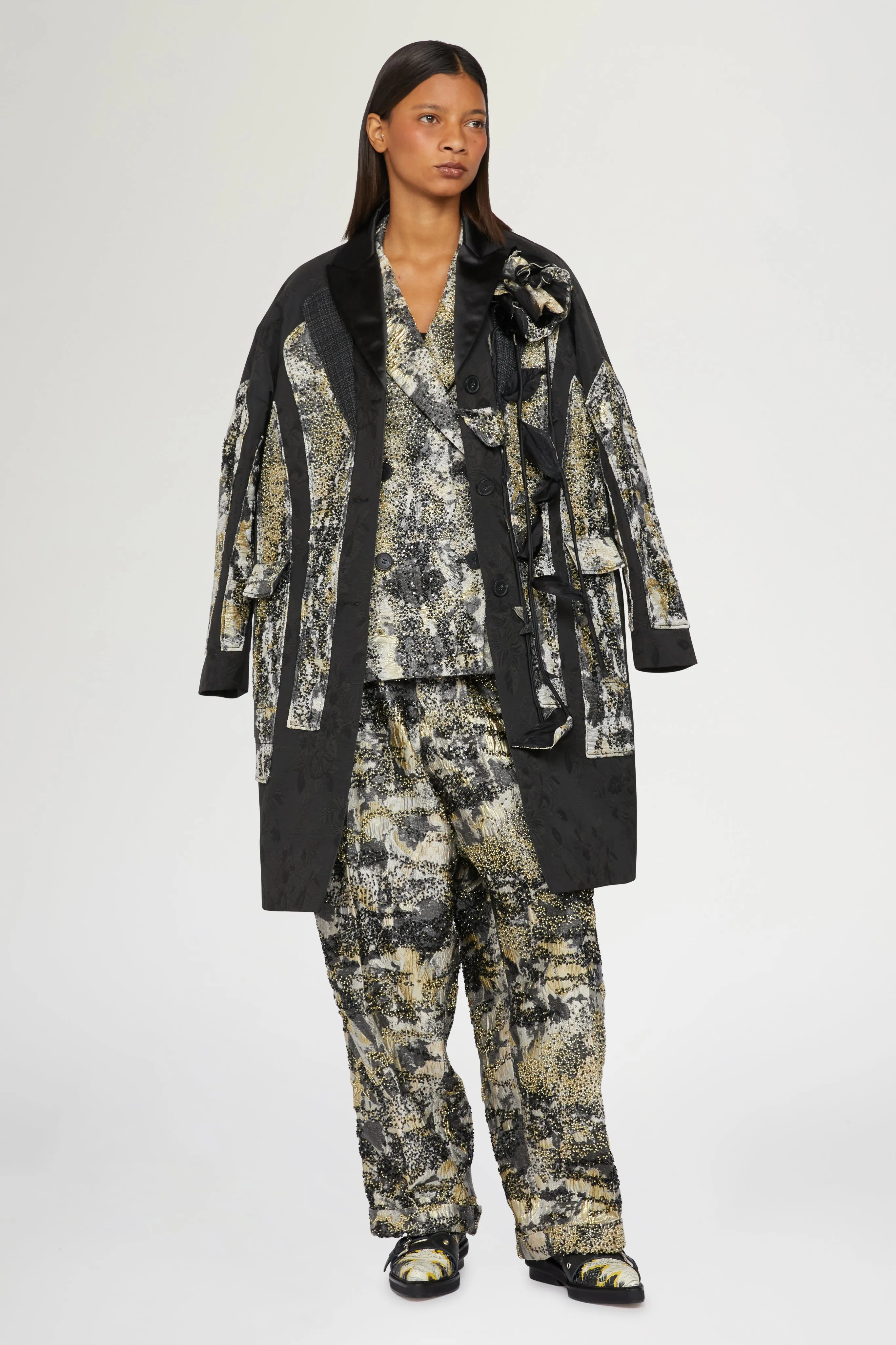 Brocade Blazer with Beads sold by Antonio Marras product image thumbnail 2