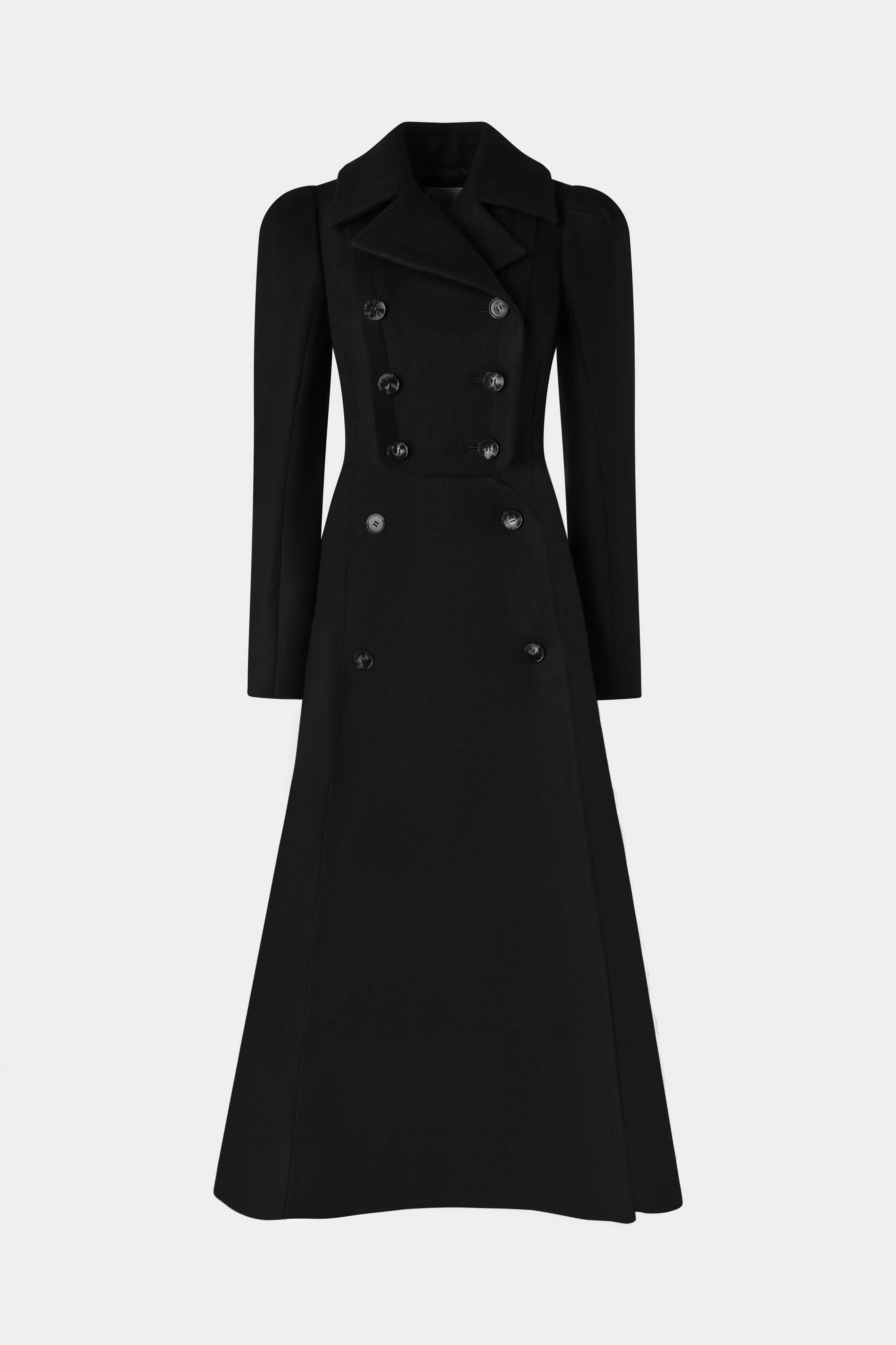 Double-Breasted Wool Long Coat sold by Antonio Marras