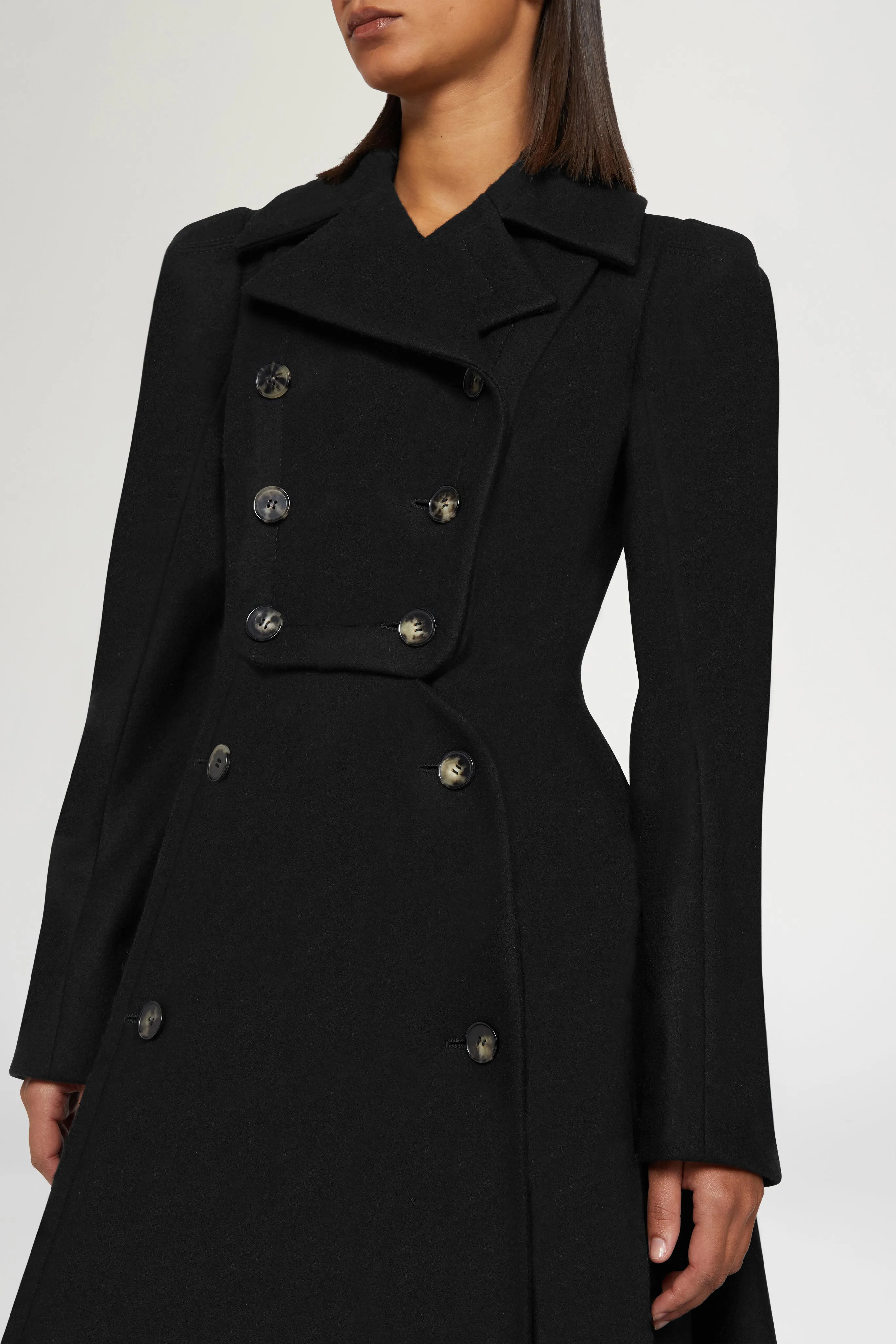 Double-Breasted Wool Long Coat sold by Antonio Marras product image thumbnail 2