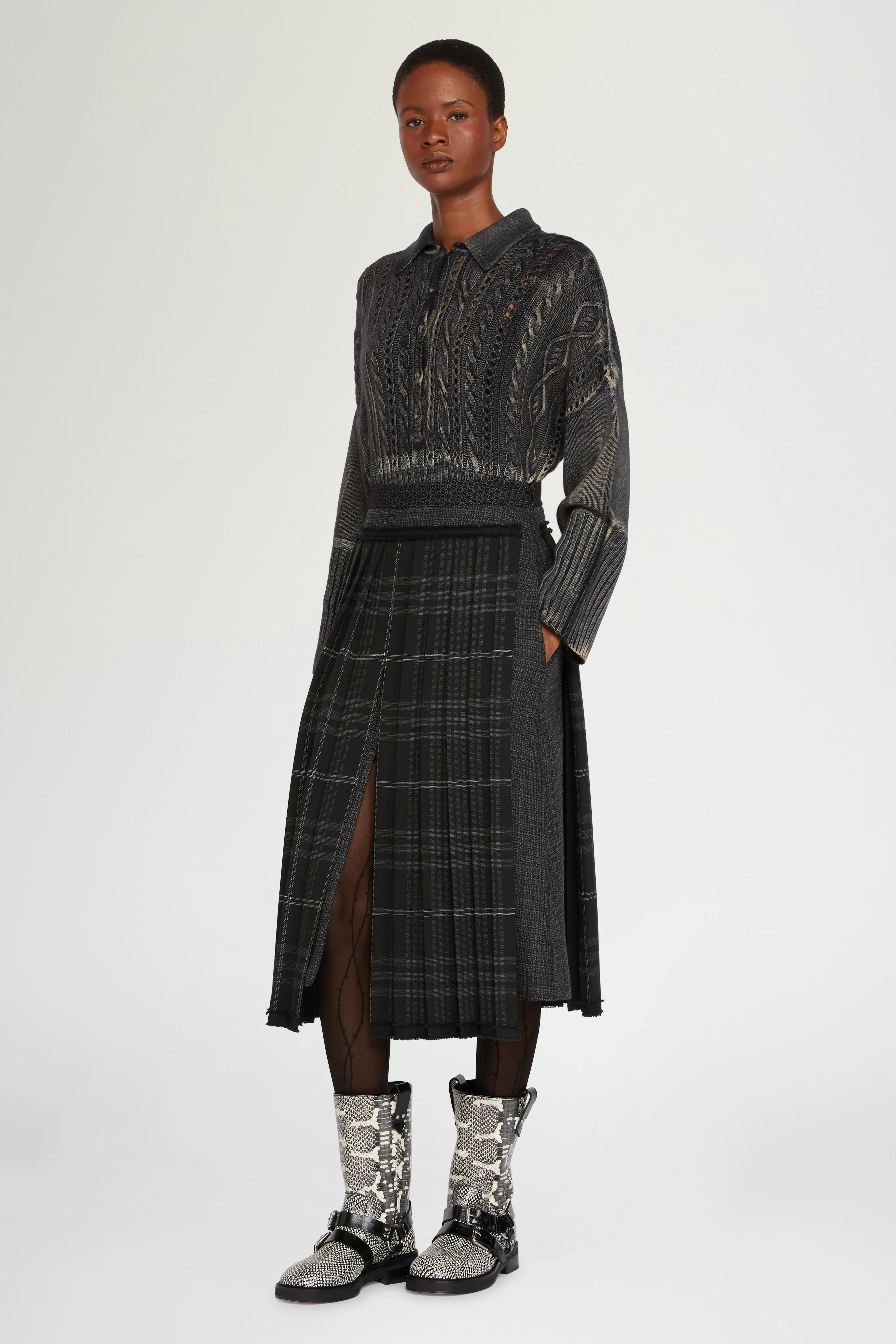 Cashmere & Wool Ombre Knit Sweater sold by Antonio Marras product image thumbnail 2