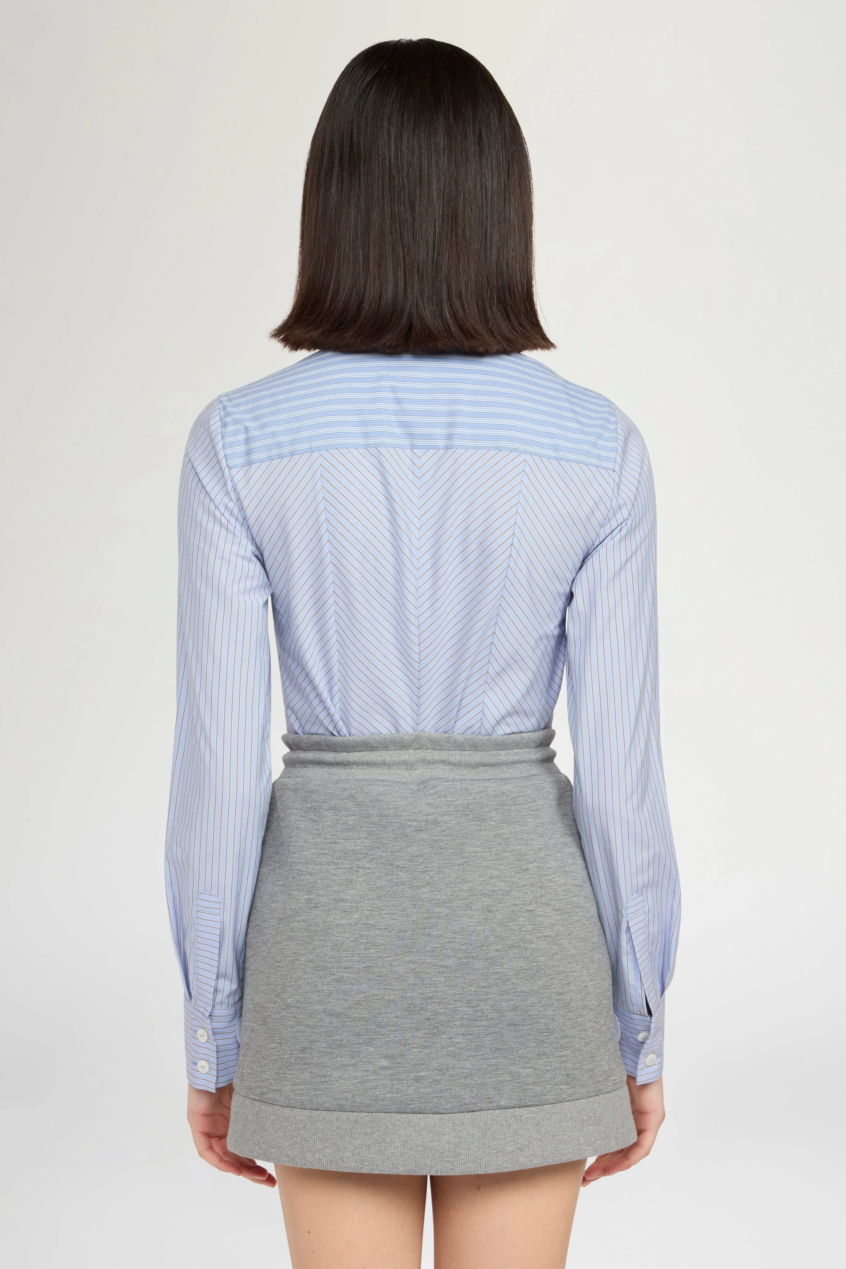 Cotton Shirt with Contrasting Striped Insert sold by Antonio Marras product image thumbnail 3