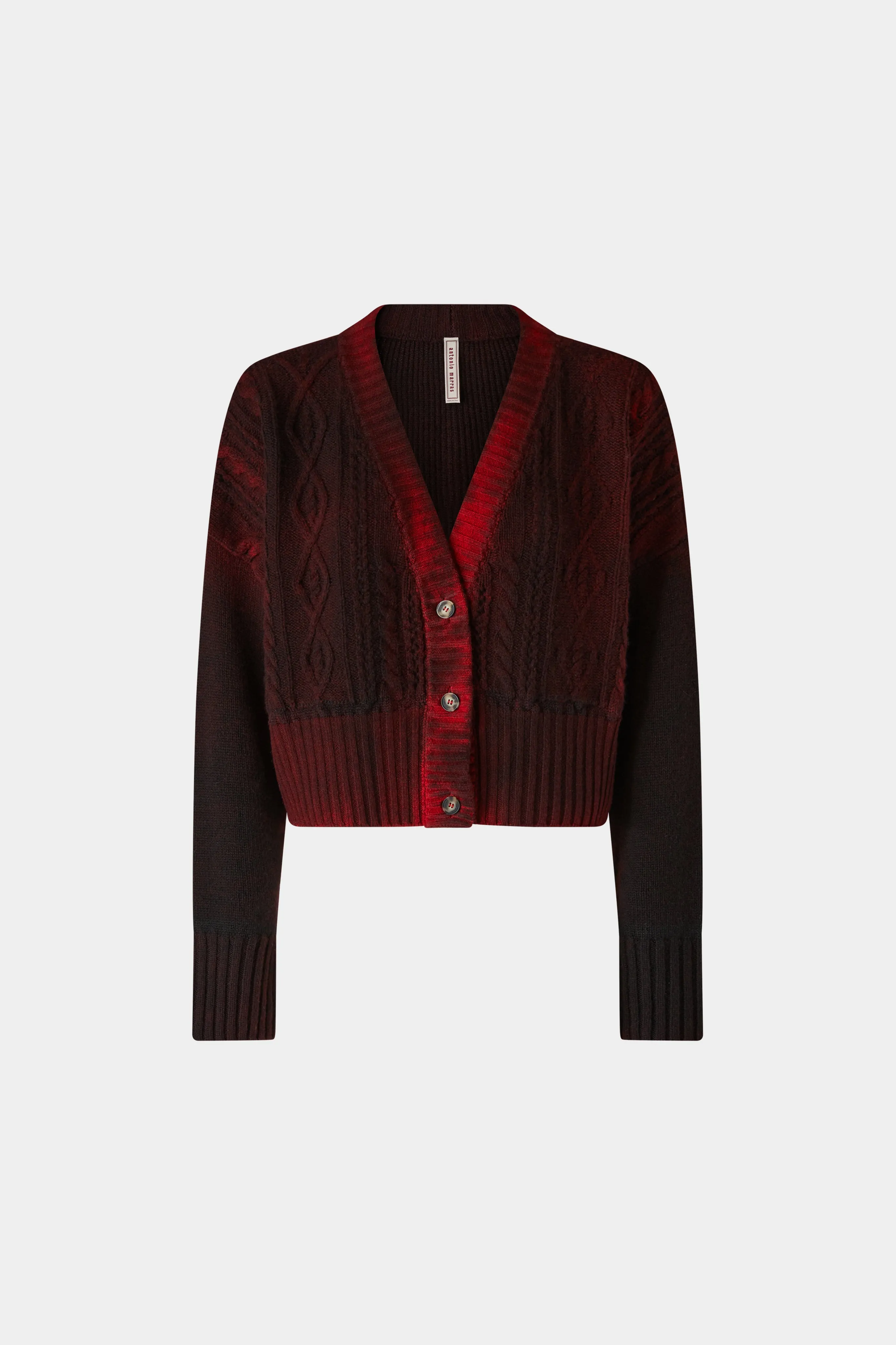 Cashmere & Wool Ombre Knit Cardigan sold by Antonio Marras