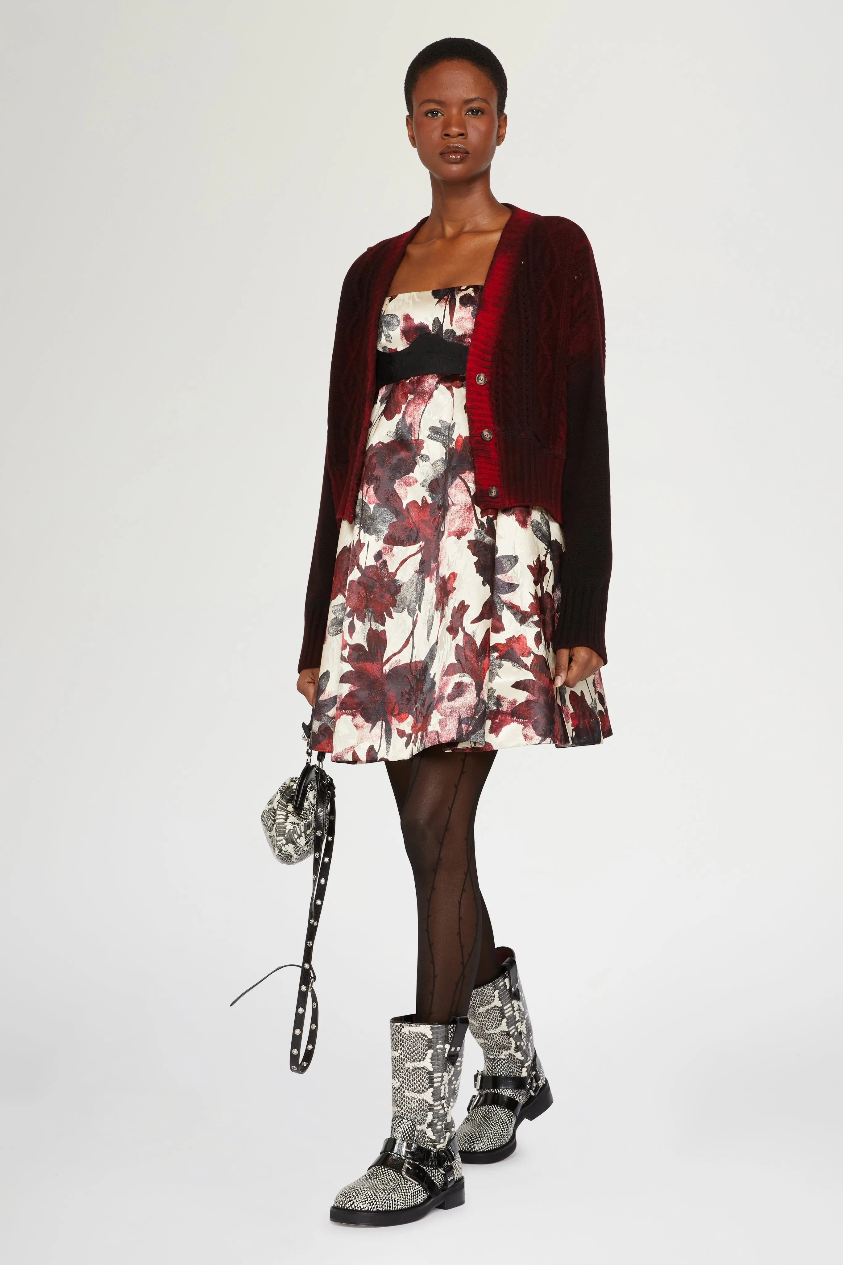 Cashmere & Wool Ombre Knit Cardigan sold by Antonio Marras product image thumbnail 2