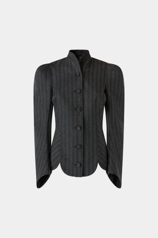 Structured Pinstripe Blazer sold by Antonio Marras