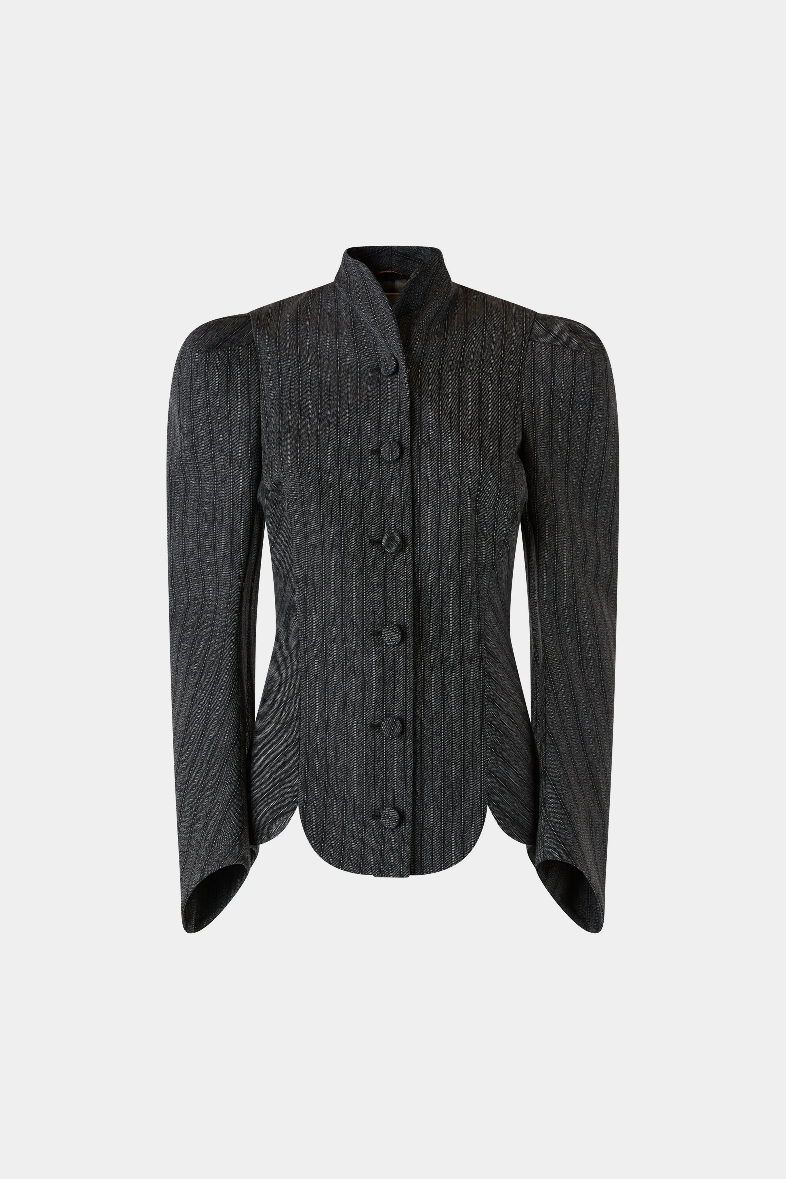 Structured Pinstripe Blazer sold by Antonio Marras