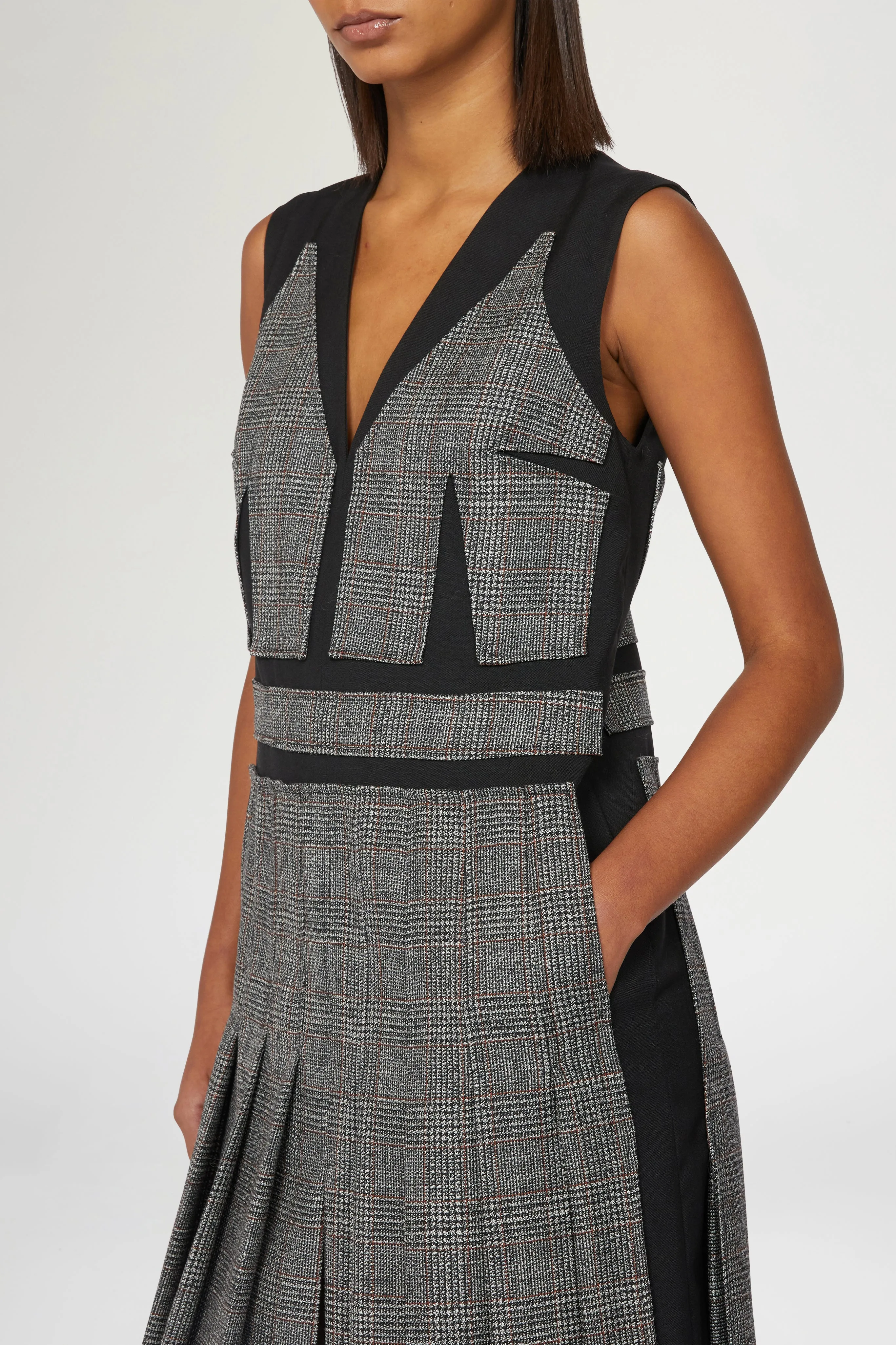 Sleeveless Wool Midi Dress sold by Antonio Marras product image thumbnail 4