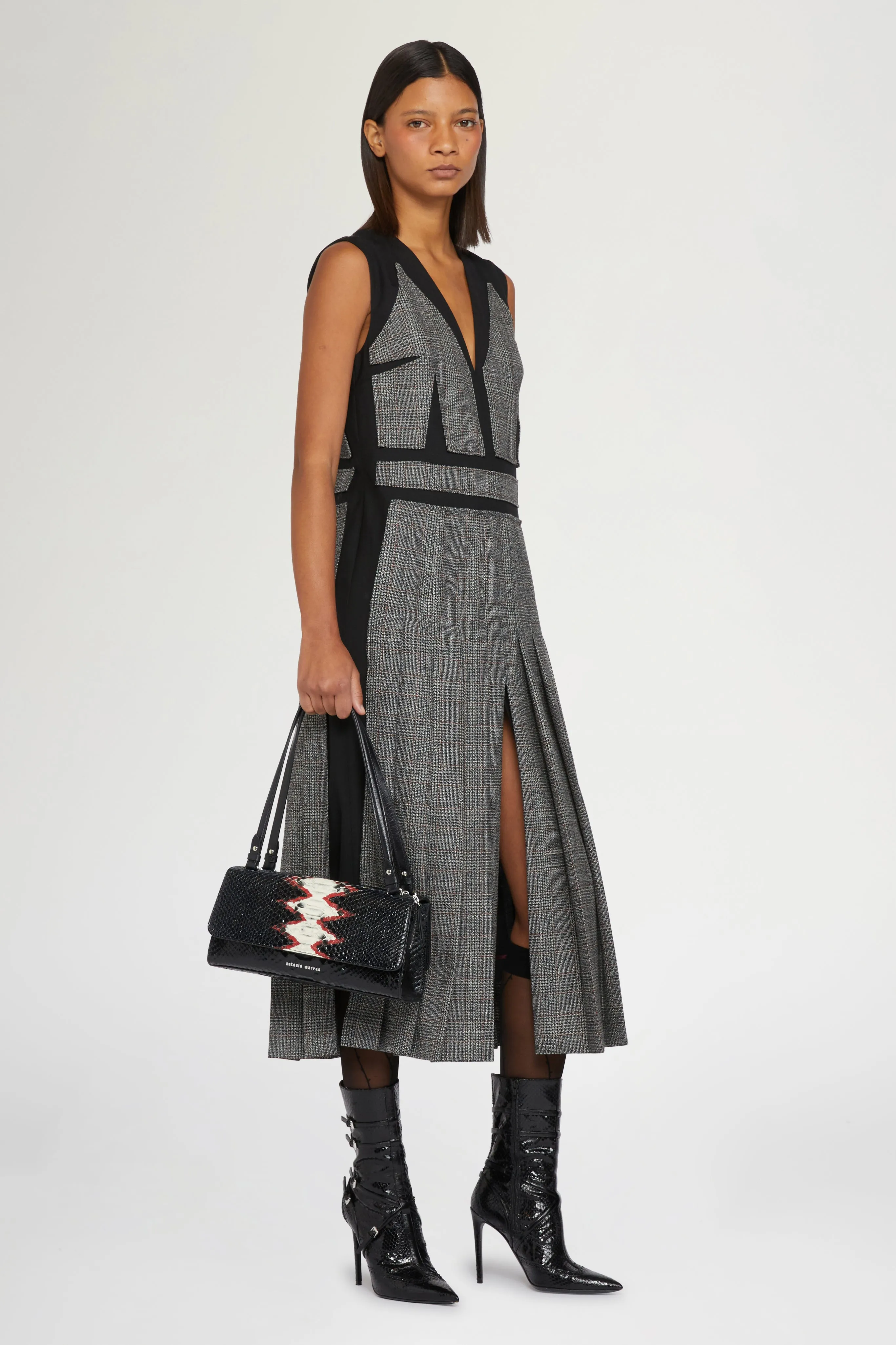 Sleeveless Wool Midi Dress sold by Antonio Marras product image thumbnail 2