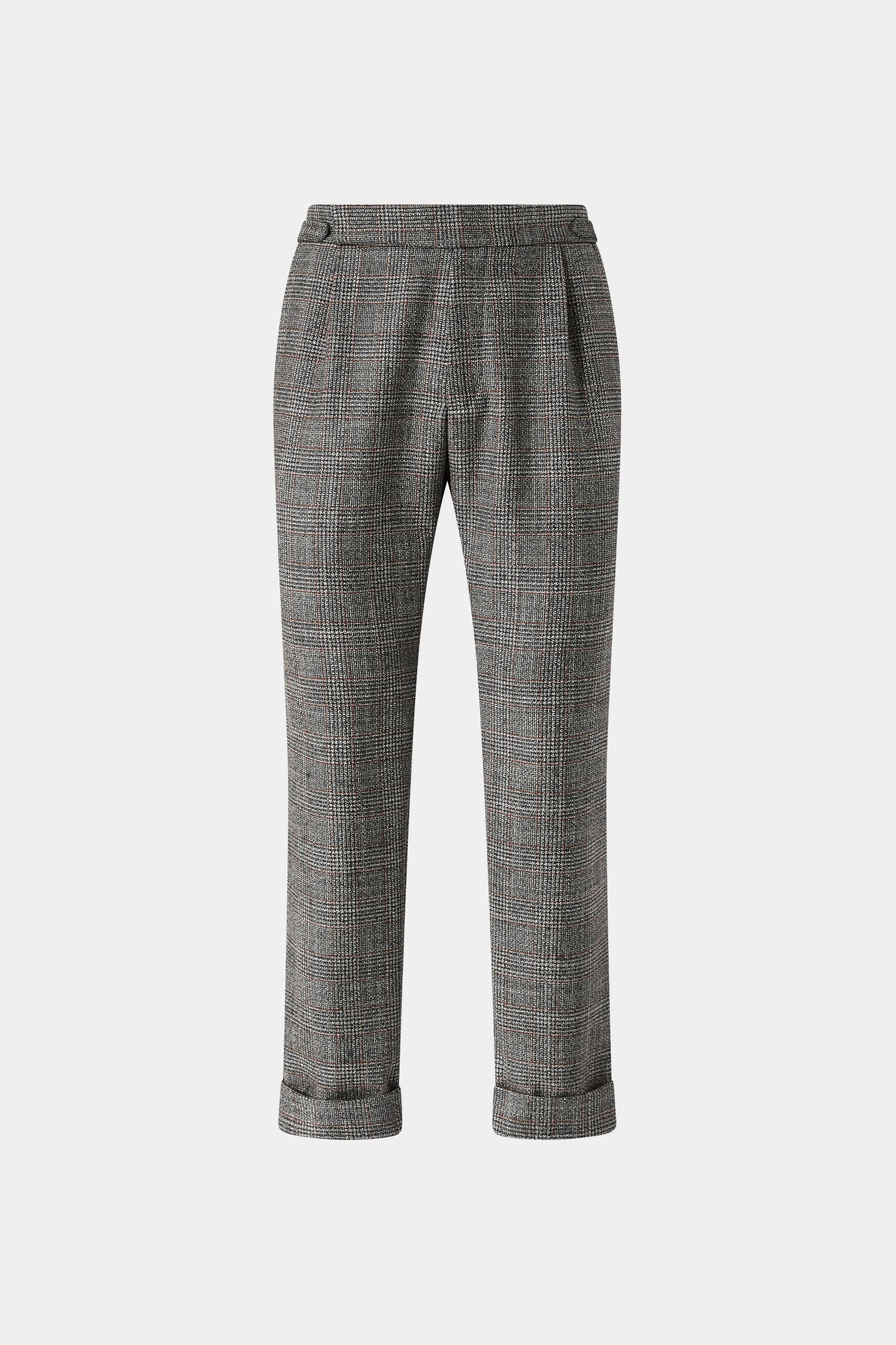 Grey Regular-Fit Pants in Wool sold by Antonio Marras