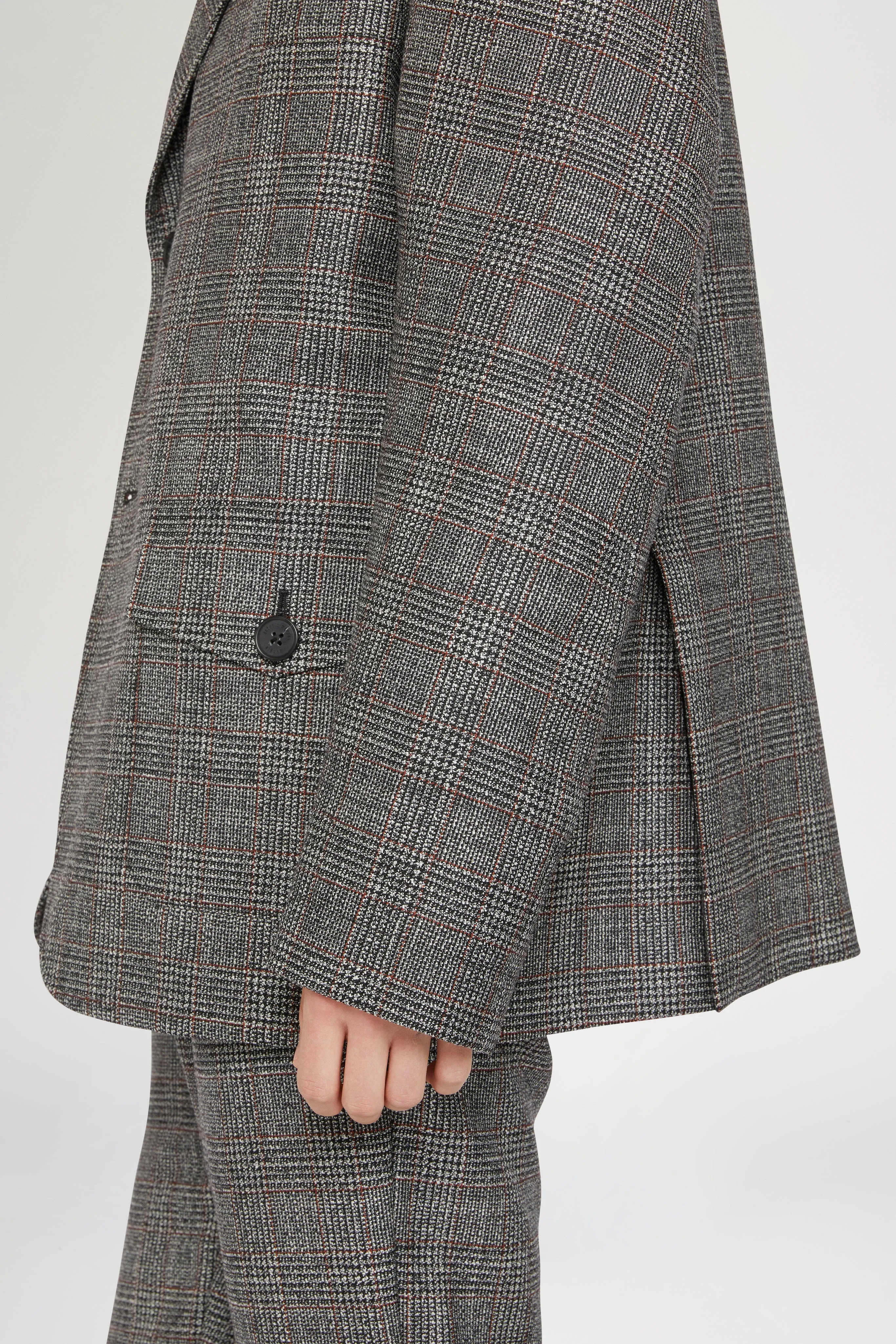 Grey Single-Breasted Blazer sold by Antonio Marras product image thumbnail 4