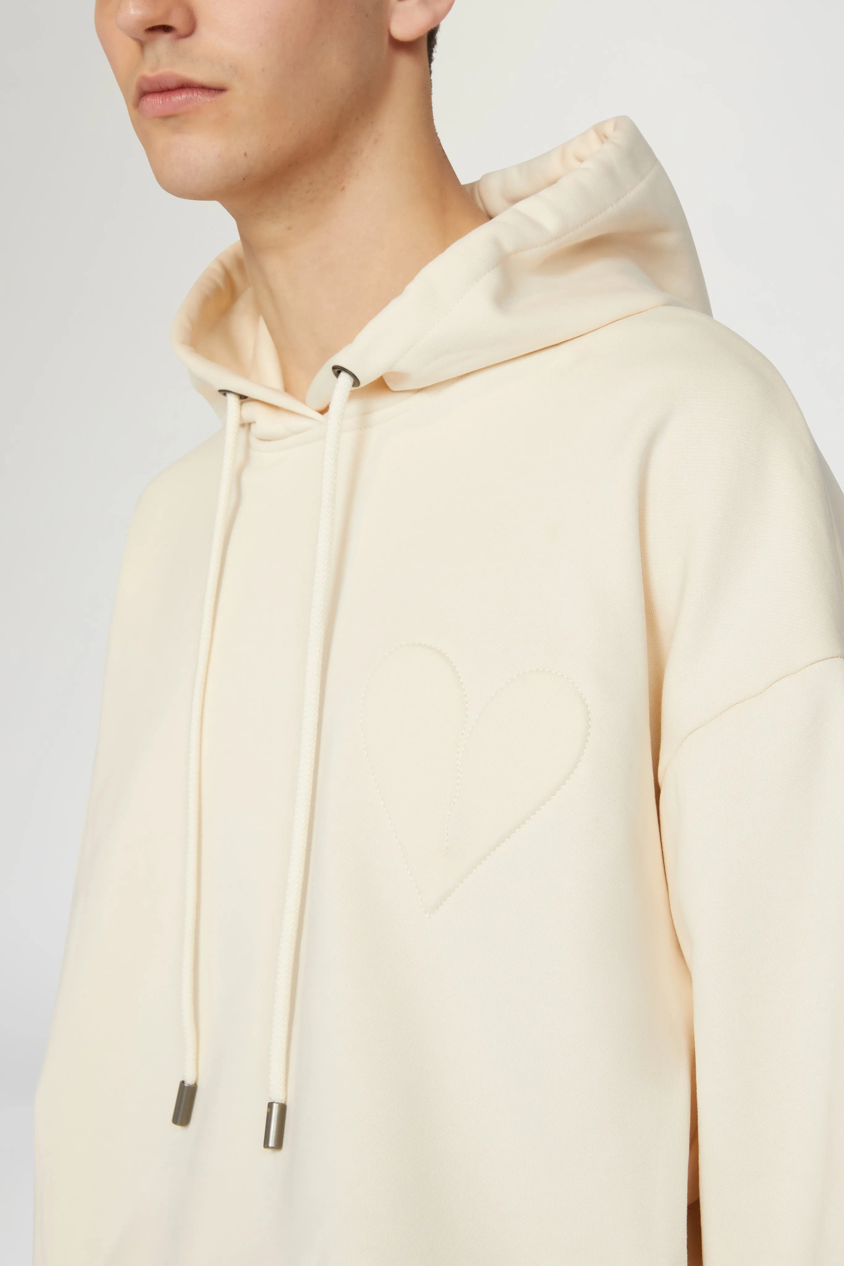 Ivory Cotton Hoodie sold by Antonio Marras product image thumbnail 4