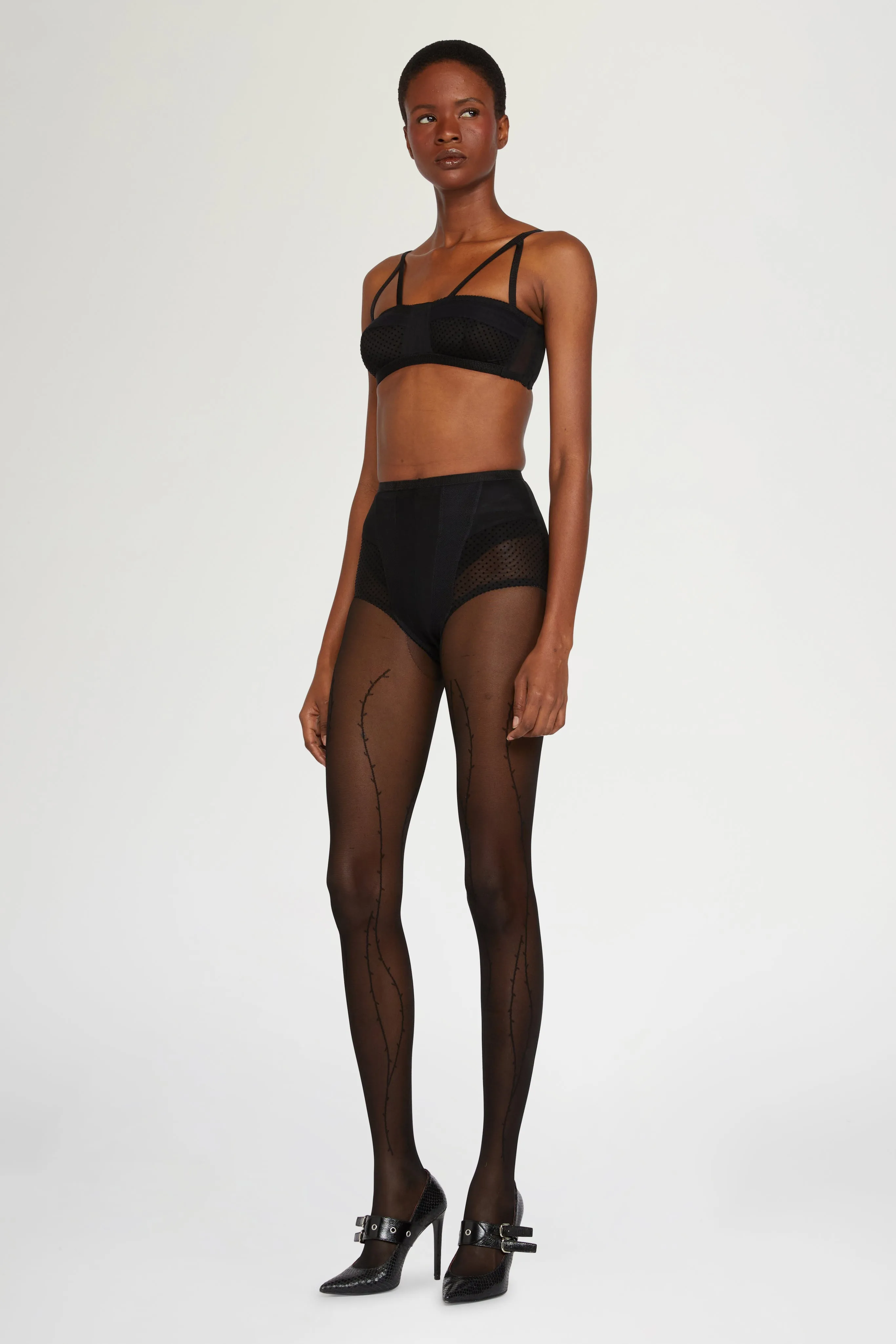 Black Jersey Culottes sold by Antonio Marras product image thumbnail 2