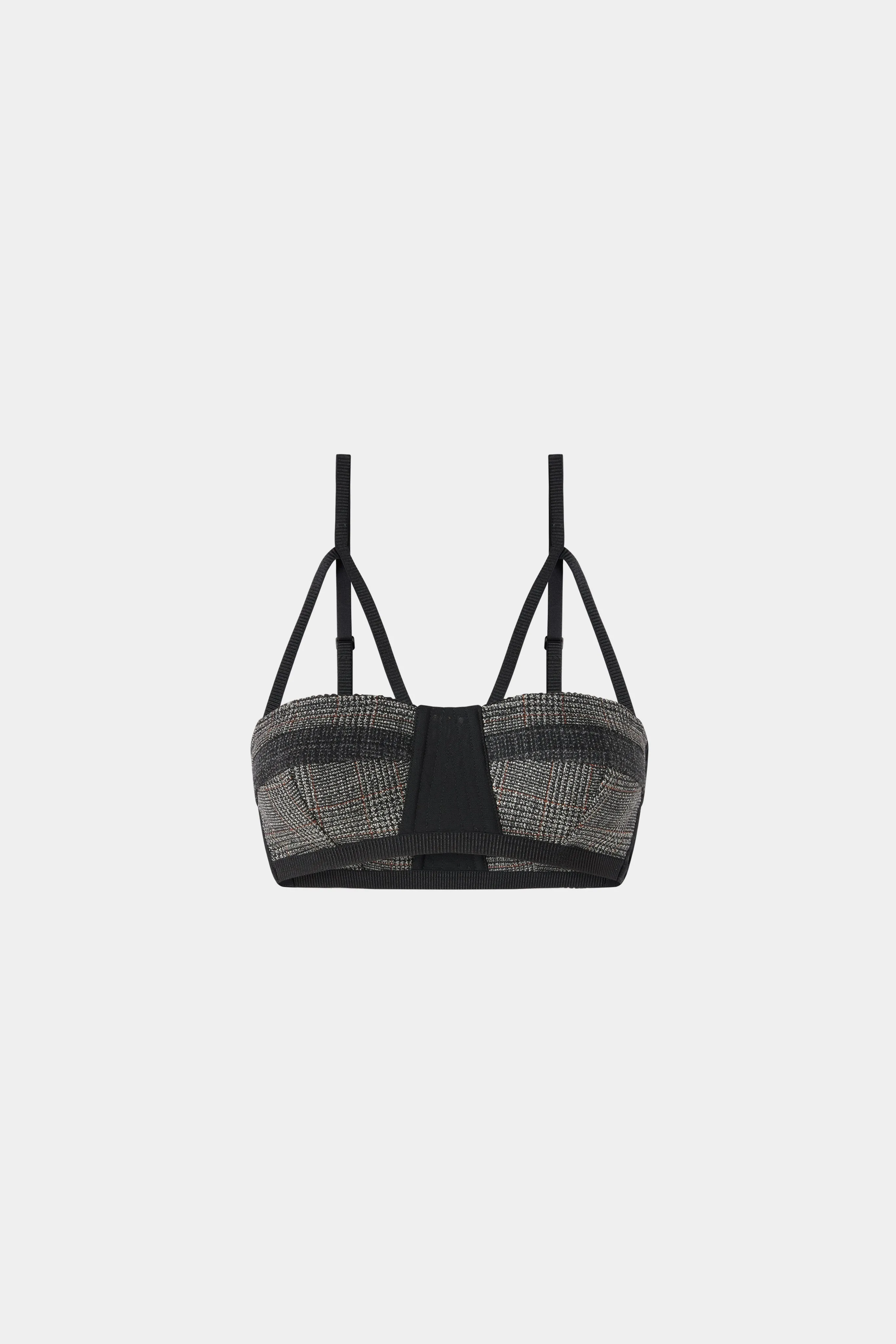 Black & Grey Jersey Bra sold by Antonio Marras