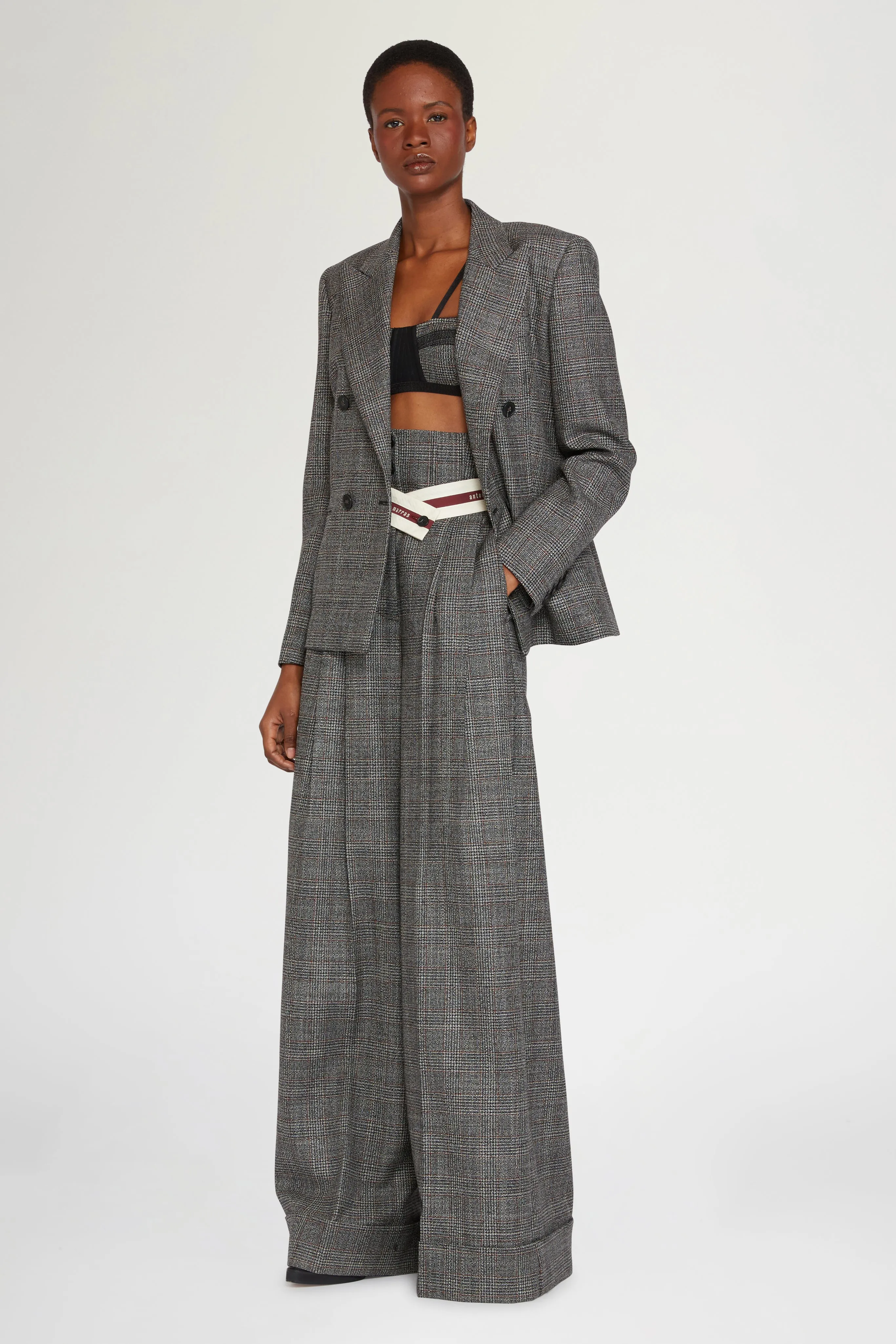 Black & Grey Jersey Bra sold by Antonio Marras product image thumbnail 2