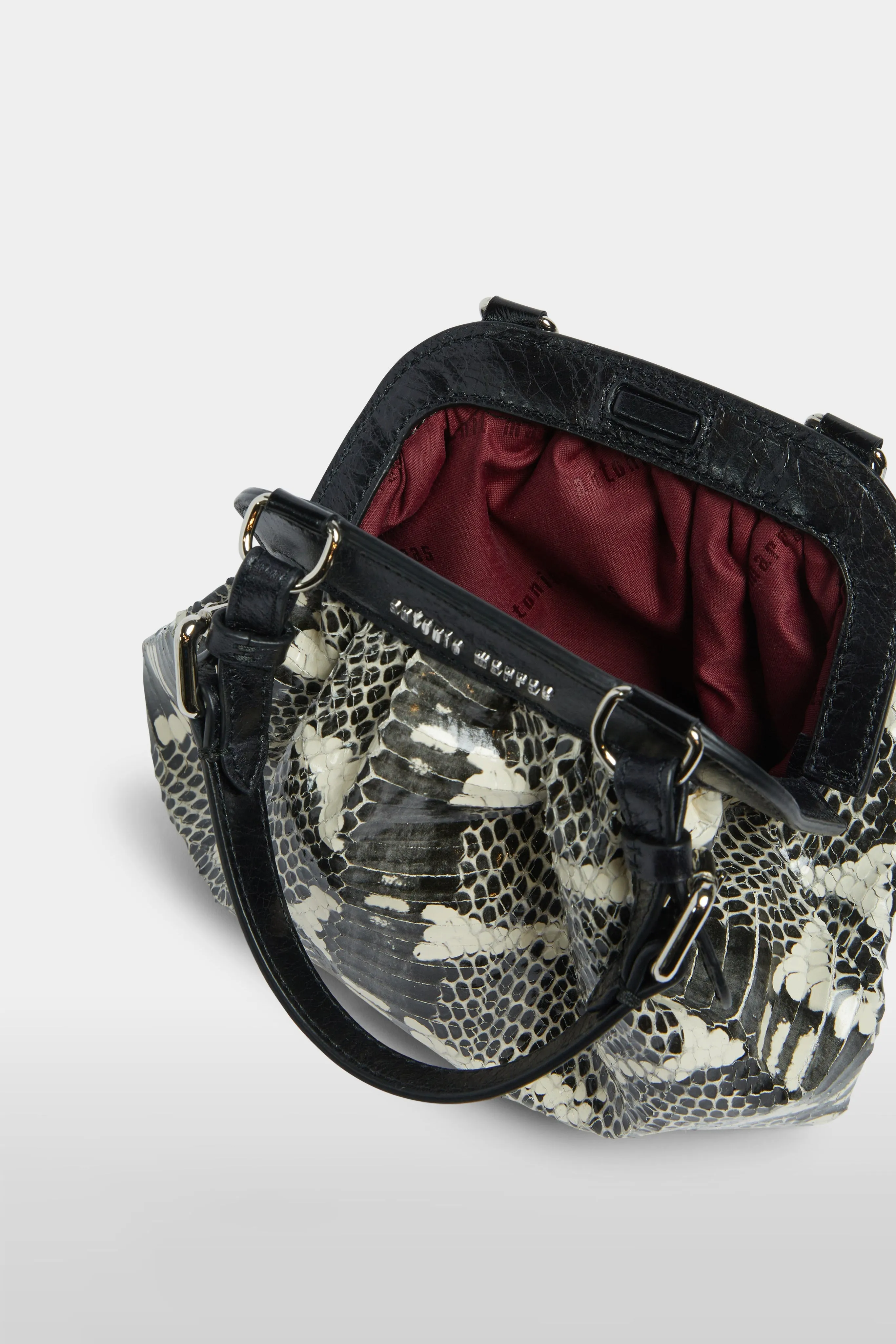 Black & White Rosalia Bag sold by Antonio Marras product image thumbnail 4