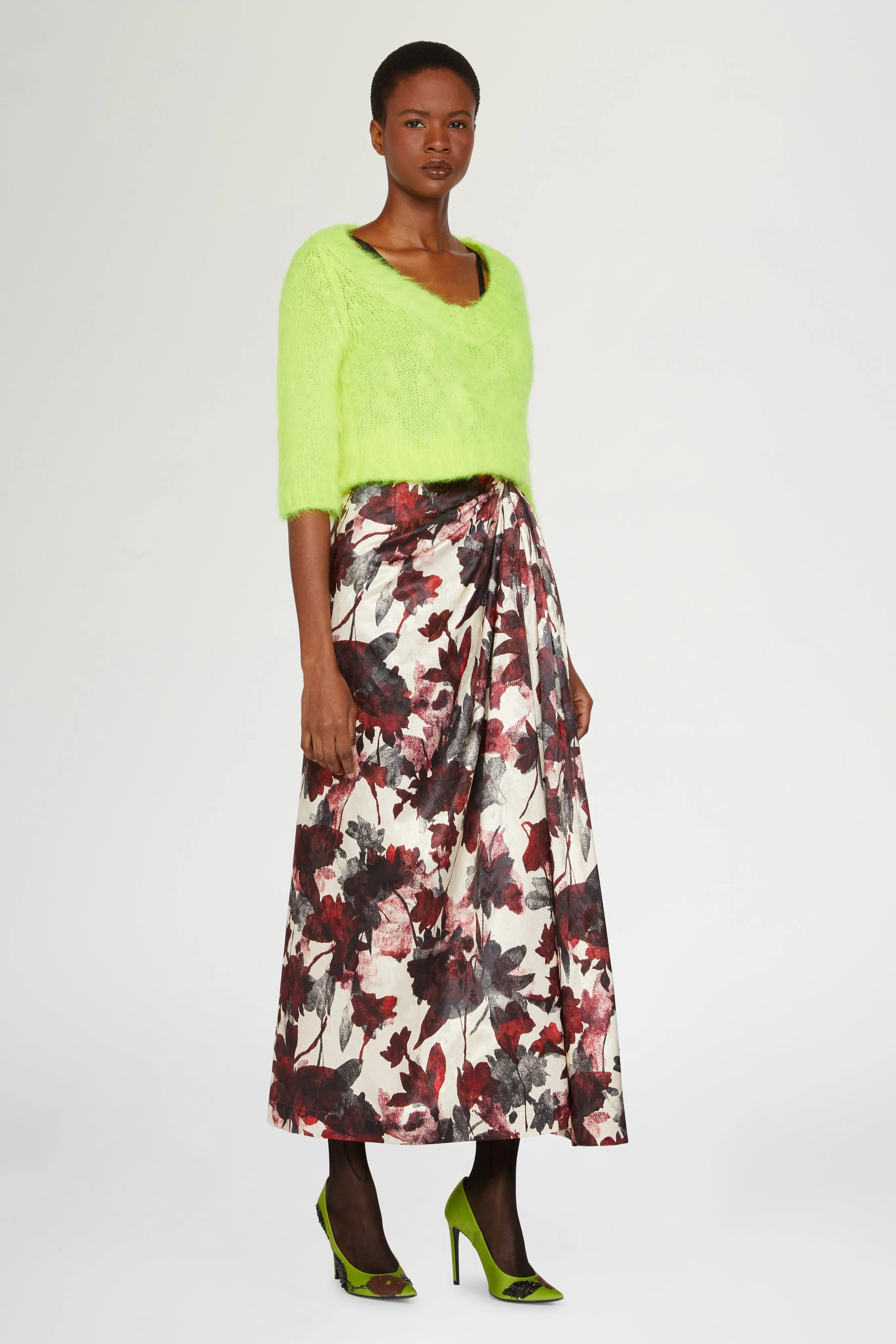 V-neck Yellow Sweater sold by Antonio Marras product image thumbnail 2