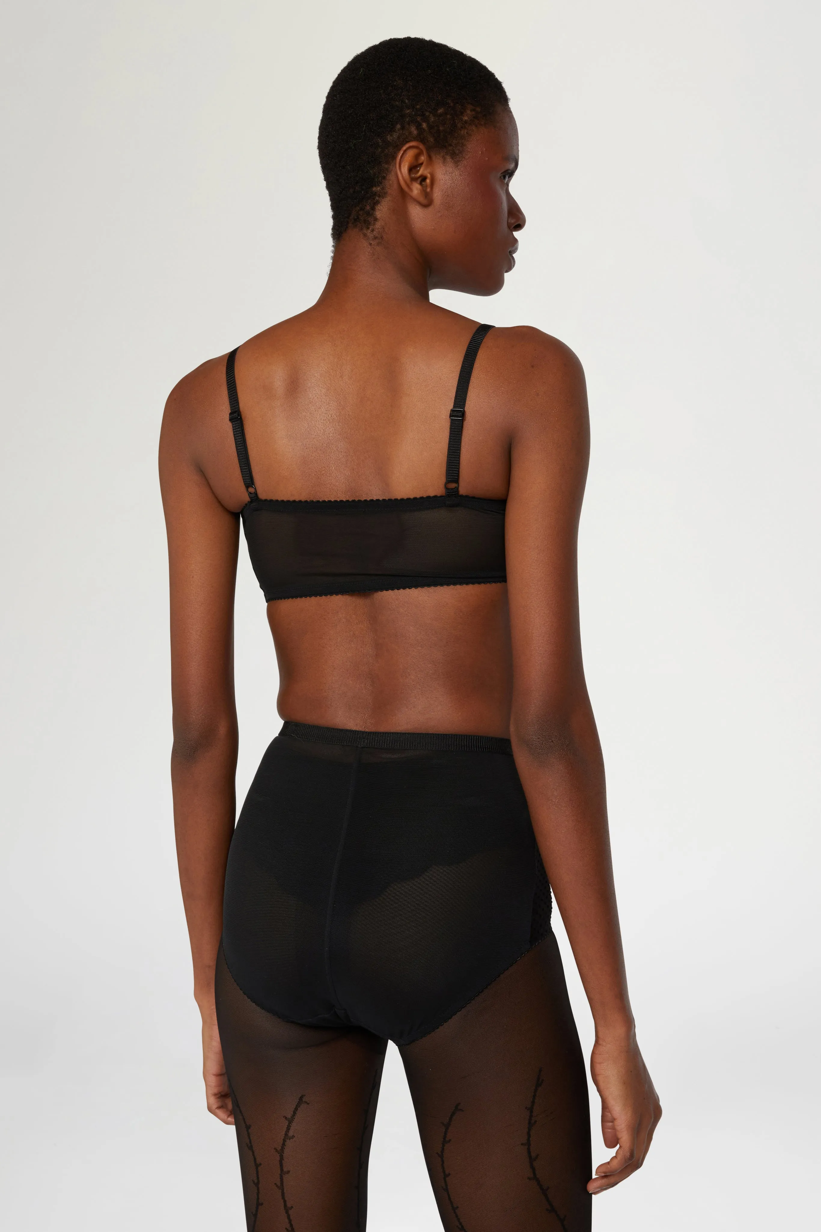 Black Jersey Bra sold by Antonio Marras product image thumbnail 3