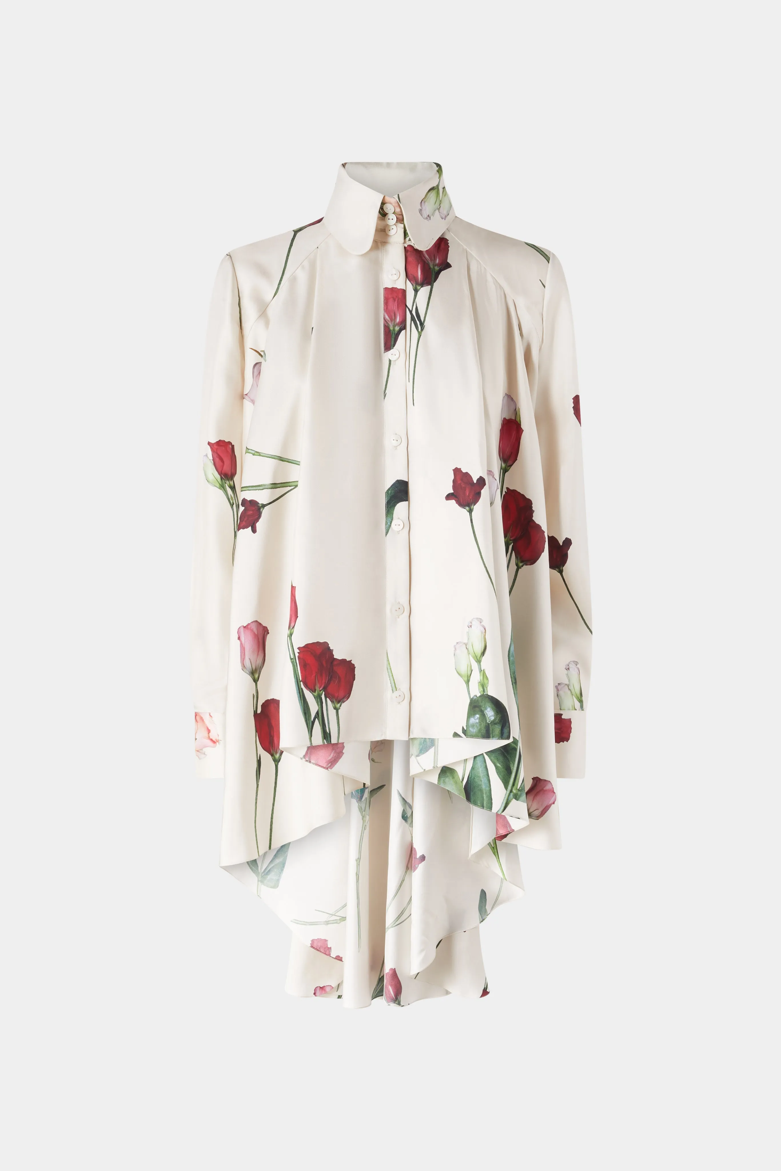 Silk Shirt with Floral Print sold by Antonio Marras