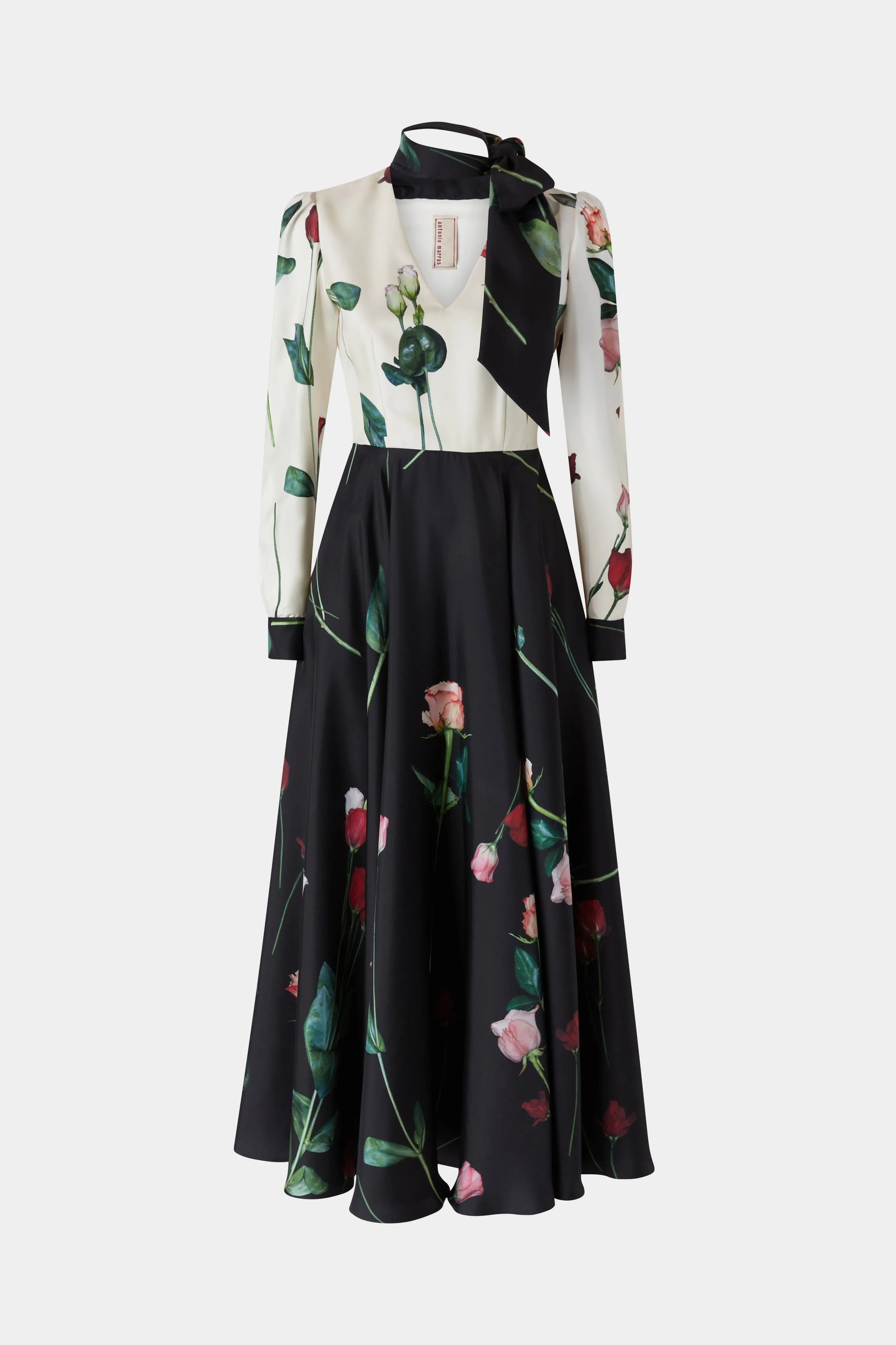 Midi Silk Dress with Foulard sold by Antonio Marras