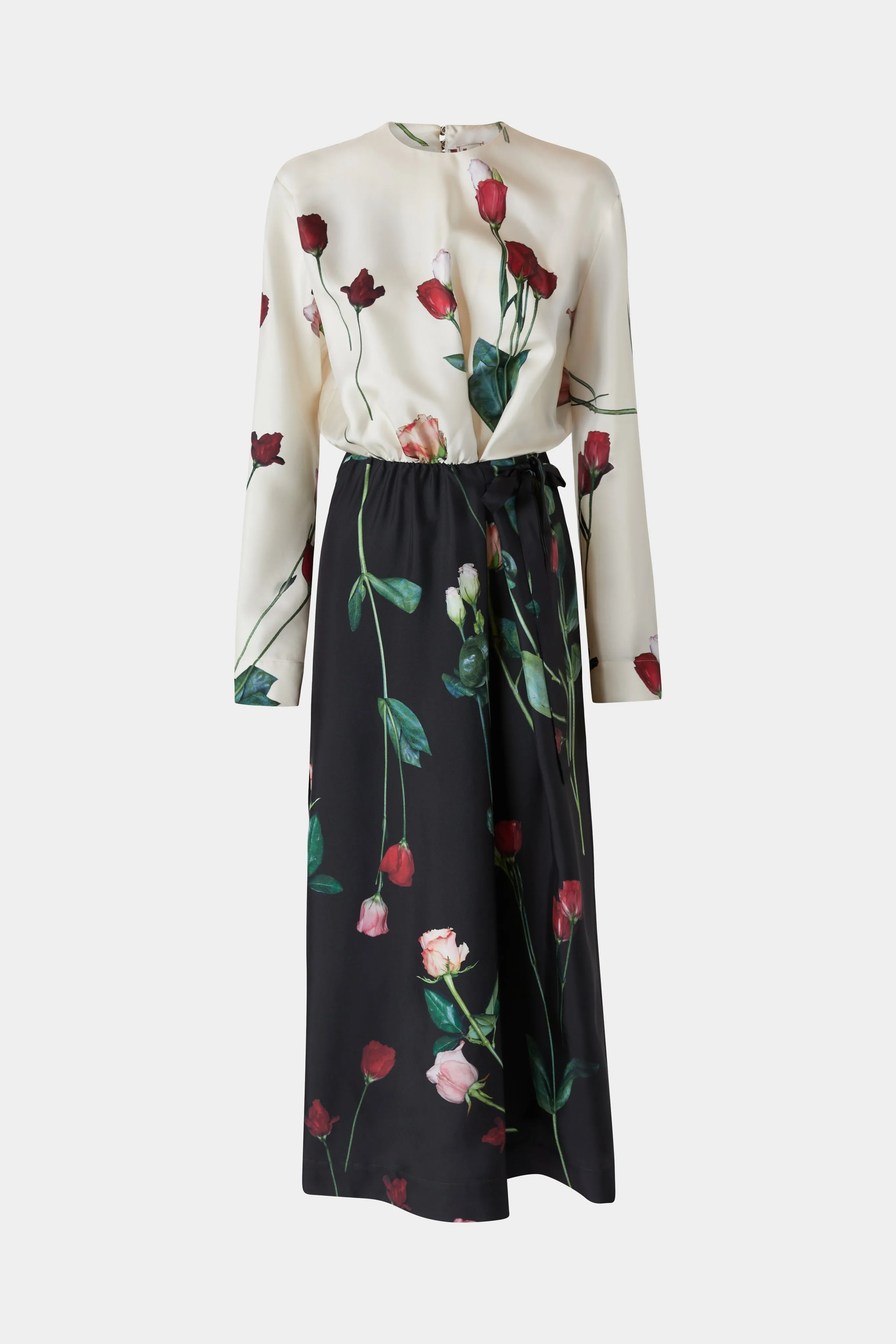 Draped Midi Silk Dress sold by Antonio Marras