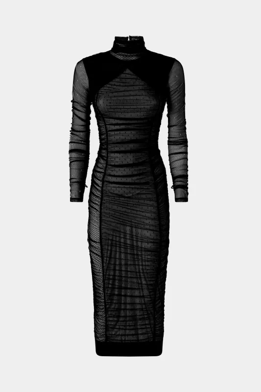 Sheath Dress with High Neck made by Antonio Marras