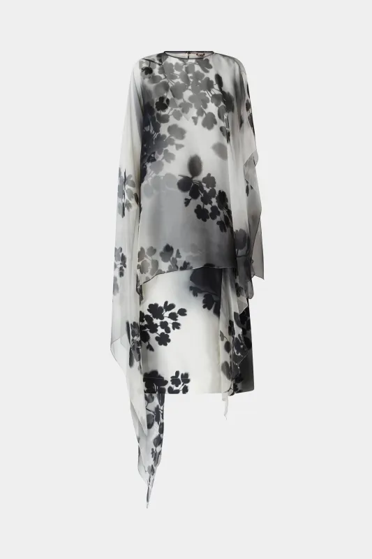 Asymmetric Silk Midi Dress sold by Antonio Marras