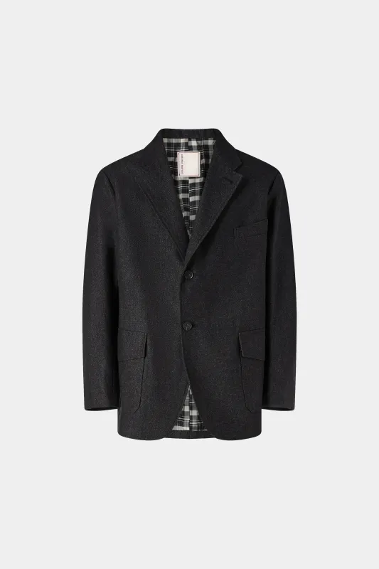 Black Single-Breasted Blazer sold by Antonio Marras