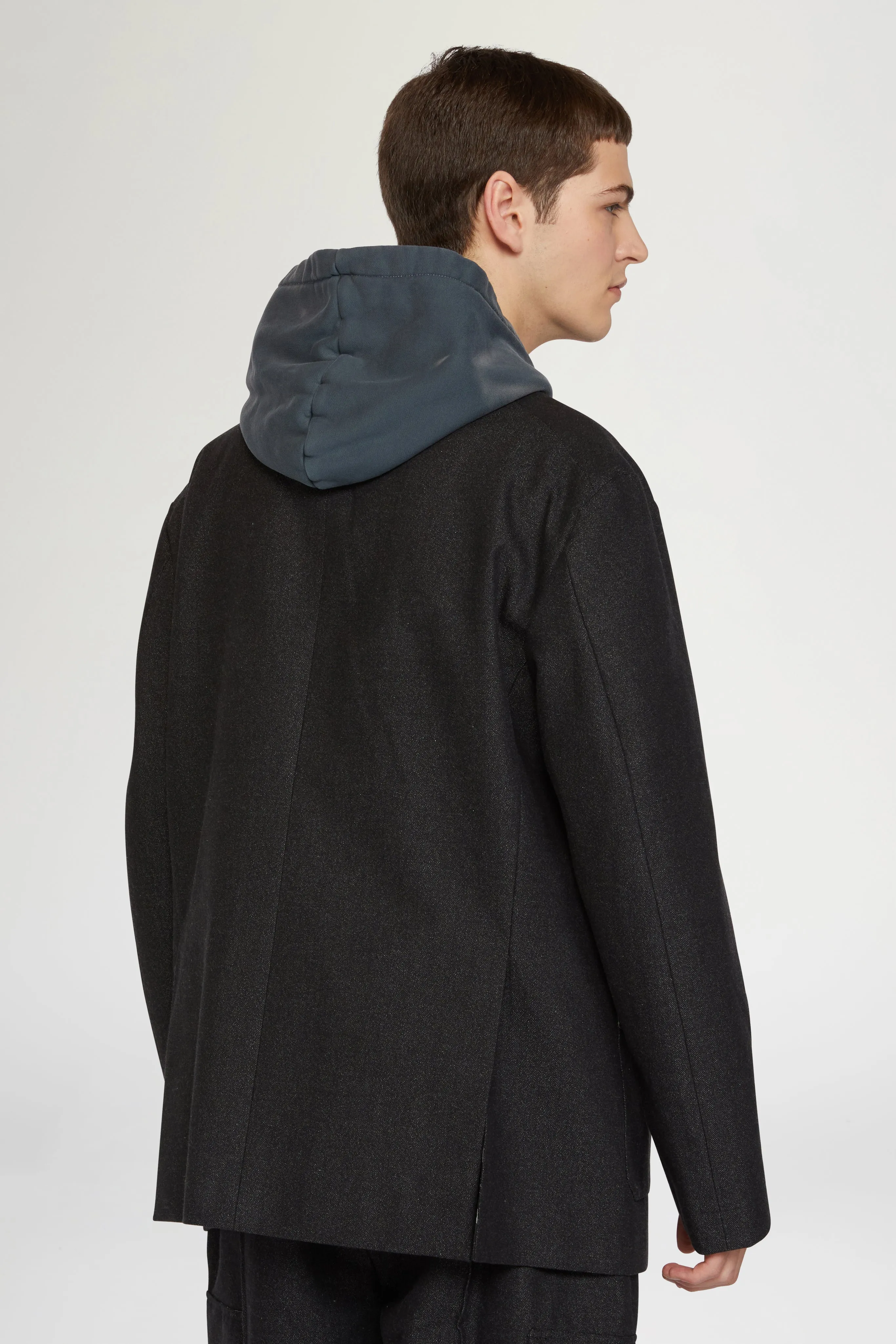 Black Single-Breasted Blazer sold by Antonio Marras product image thumbnail 3