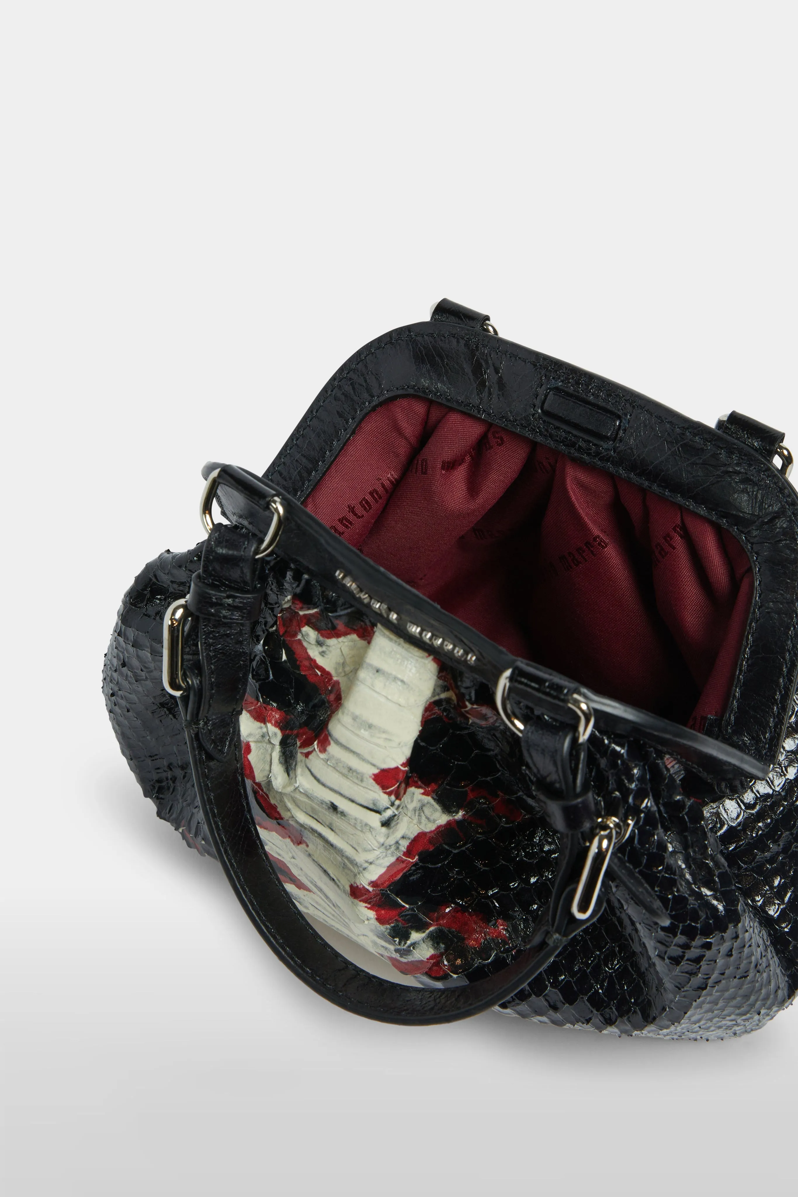 Black & Bordeaux Rosalia Bag sold by Antonio Marras product image thumbnail 4