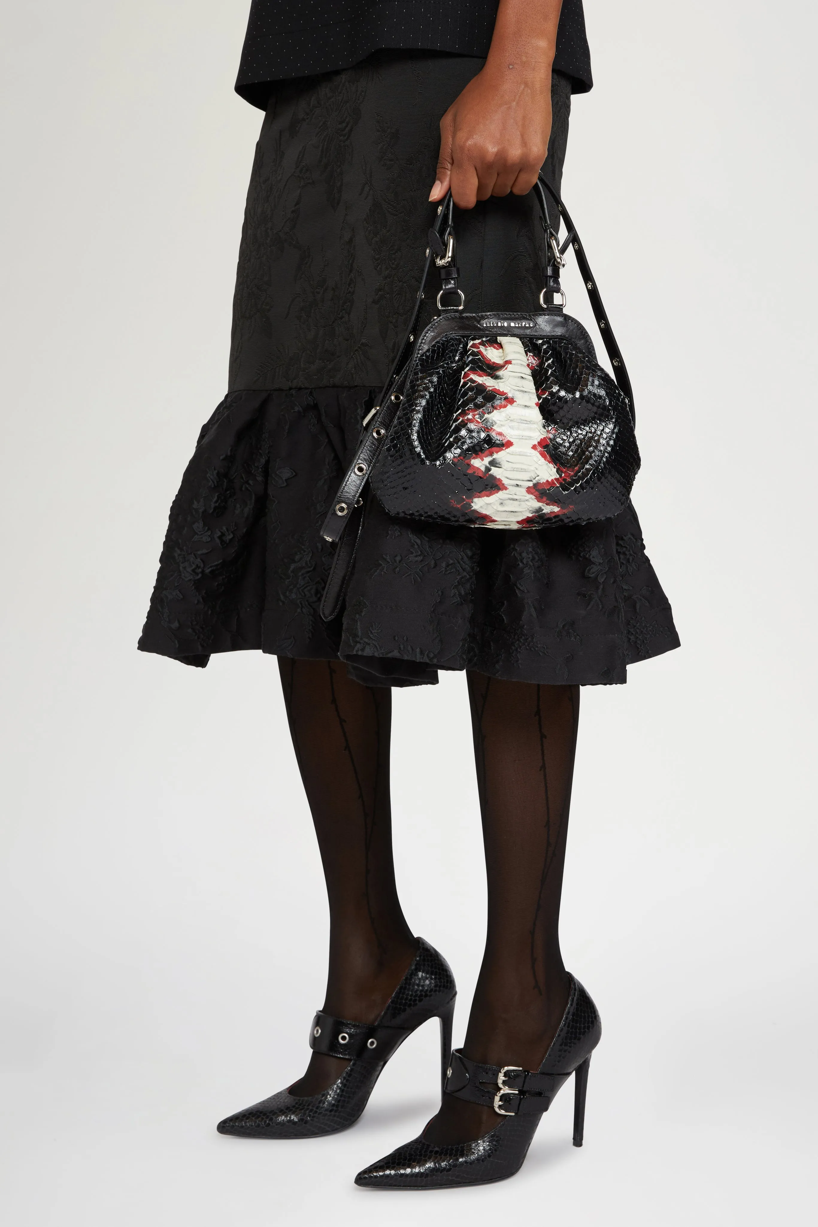 Black & Bordeaux Rosalia Bag sold by Antonio Marras product image thumbnail 5