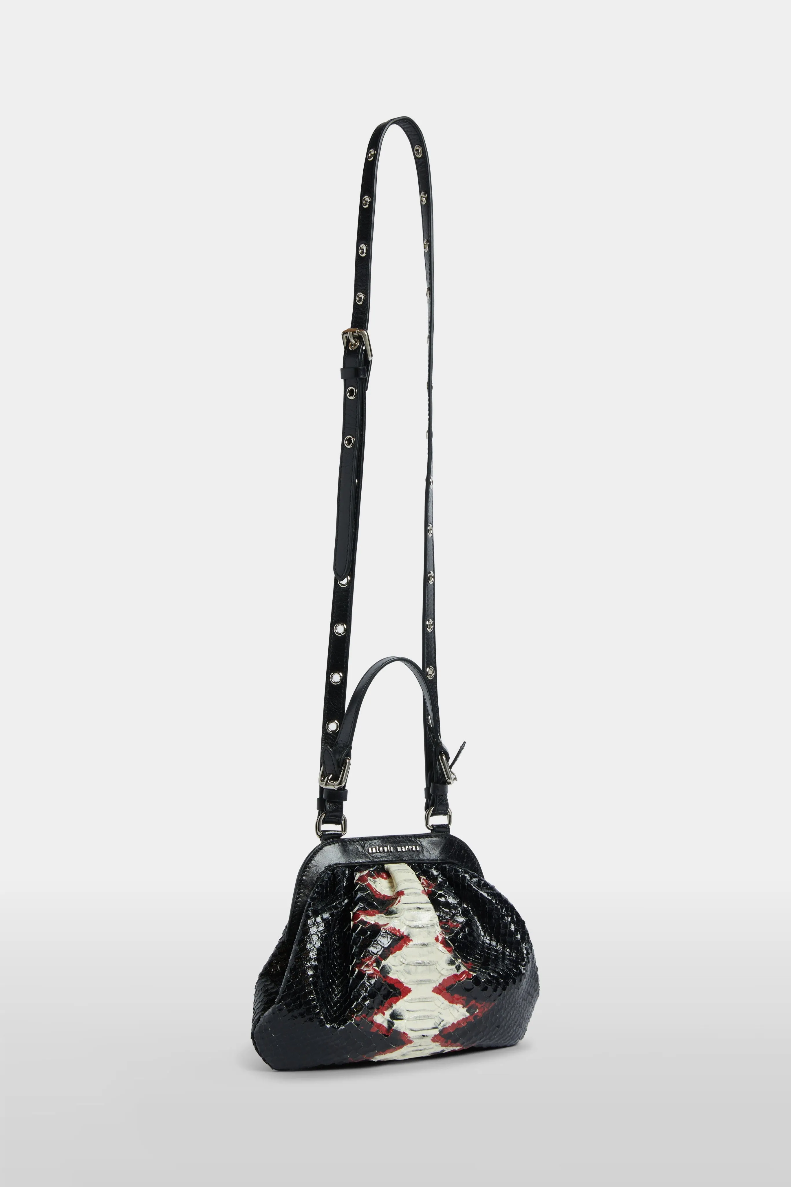 Black & Bordeaux Rosalia Bag sold by Antonio Marras product image thumbnail 2