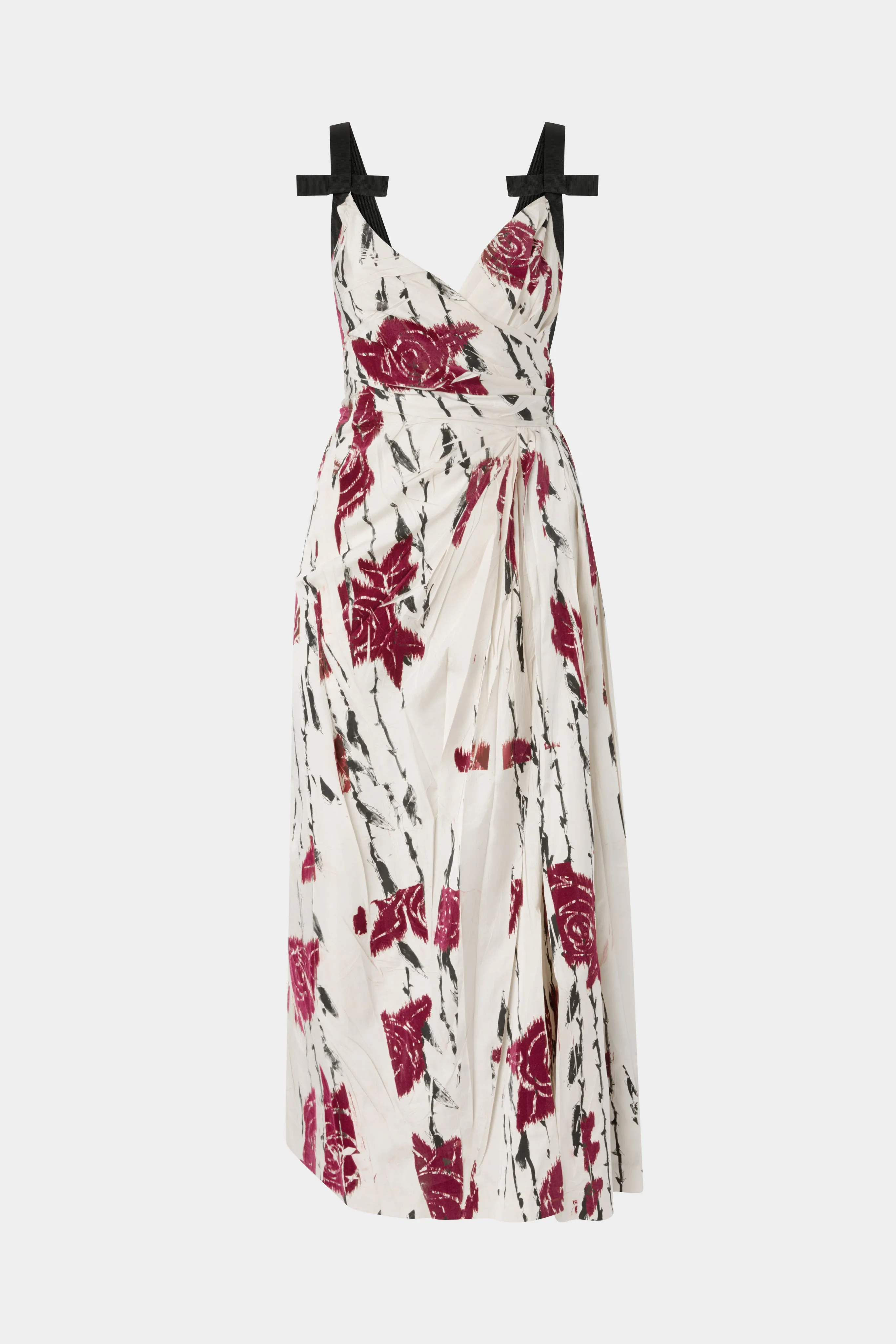 Dress with Flocked Roses sold by Antonio Marras