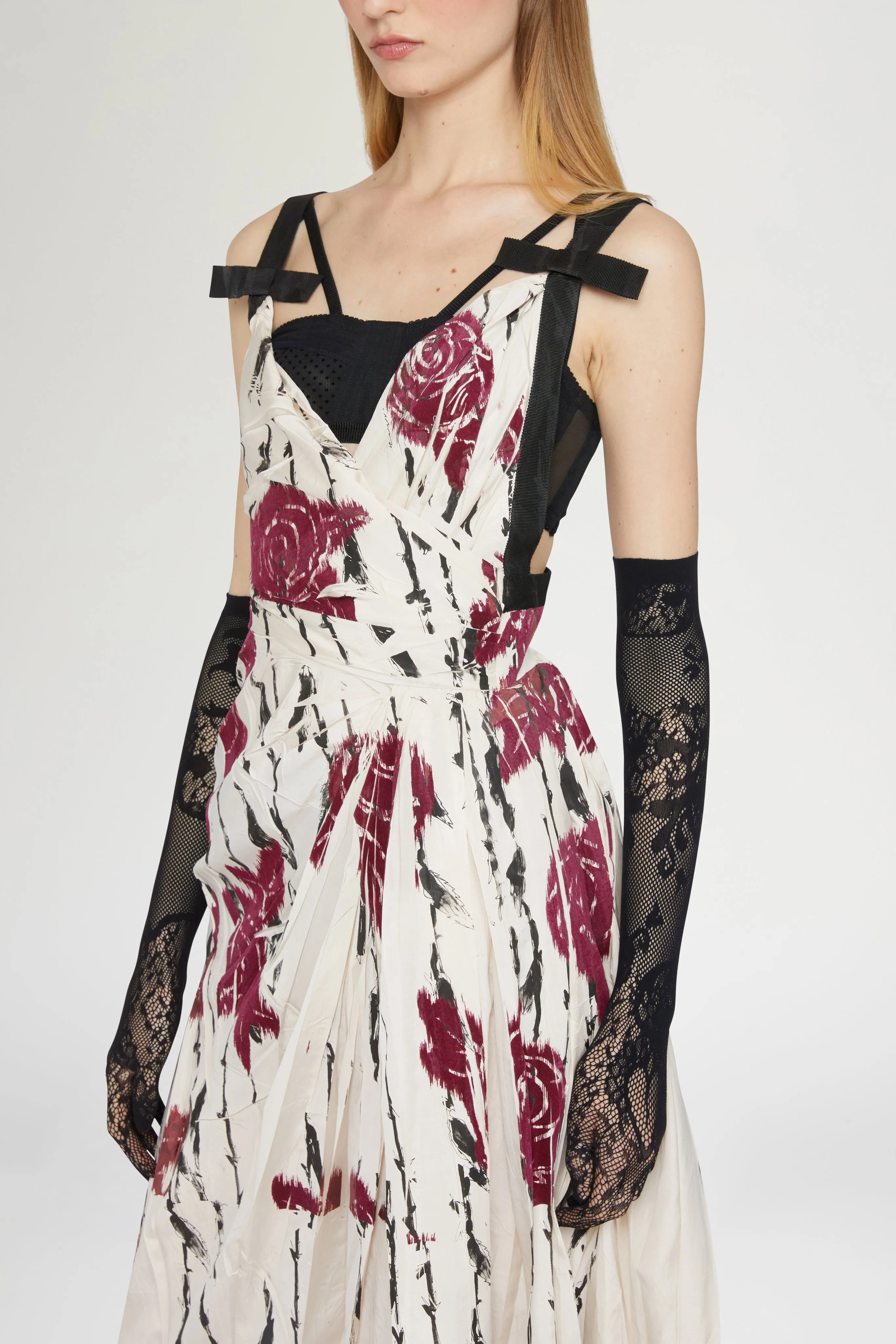 Dress with Flocked Roses sold by Antonio Marras product image thumbnail 4