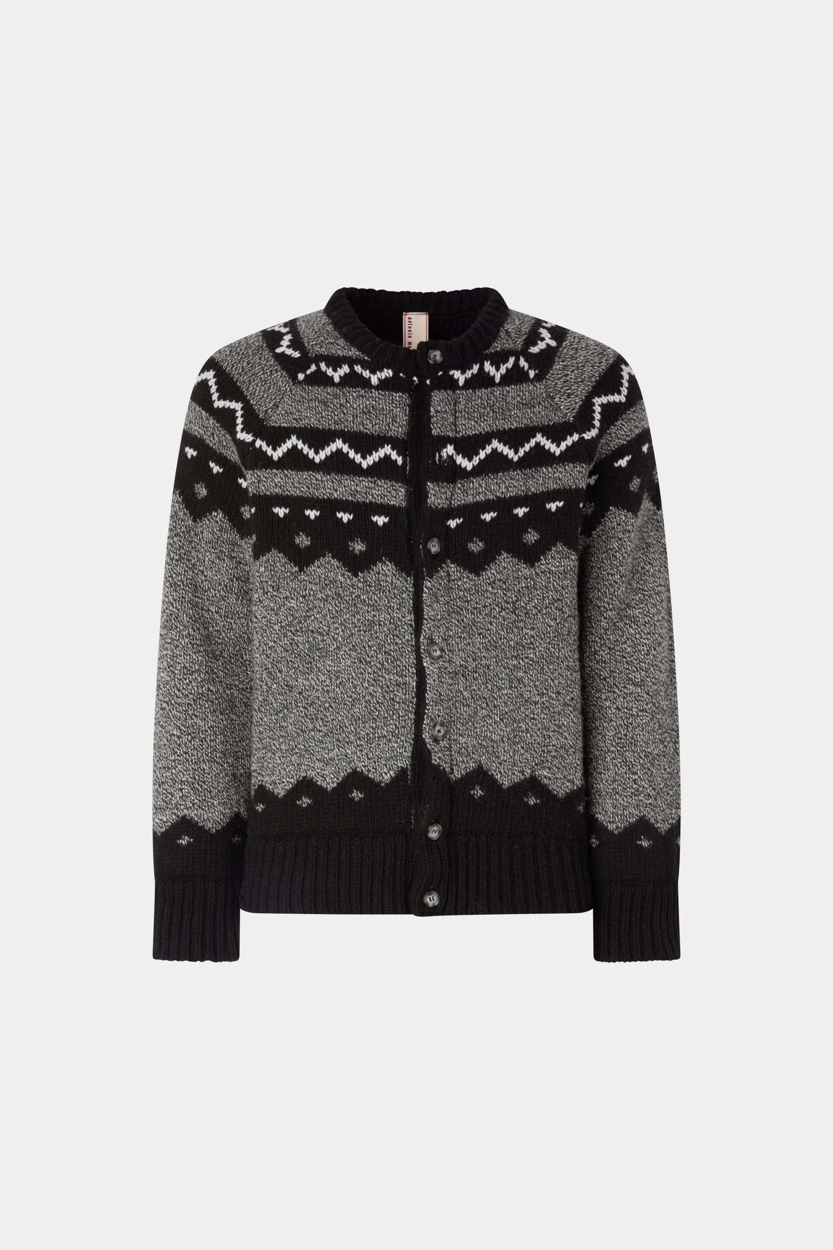 Knit Sweater with Geometric Pattern sold by Antonio Marras